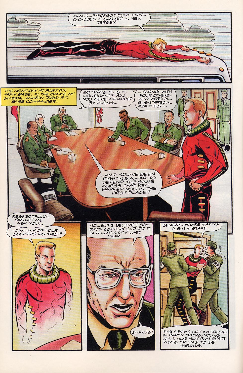 Read online Dogs of War comic -  Issue #1 - 5