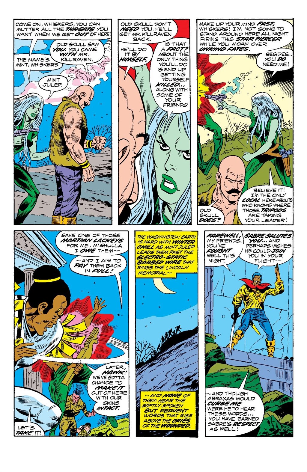 Read online Killraven Epic Collection: Warrior of the Worlds comic -  Issue # TPB (Part 2) - 11