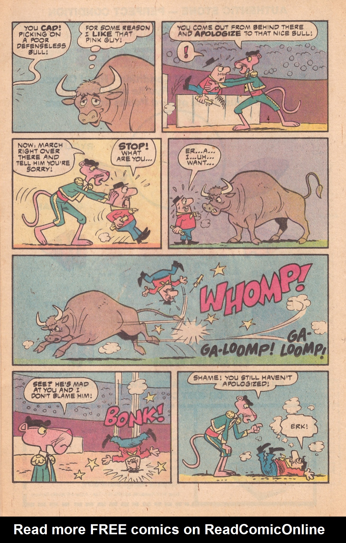 Read online The Pink Panther (1971) comic -  Issue #67 - 20