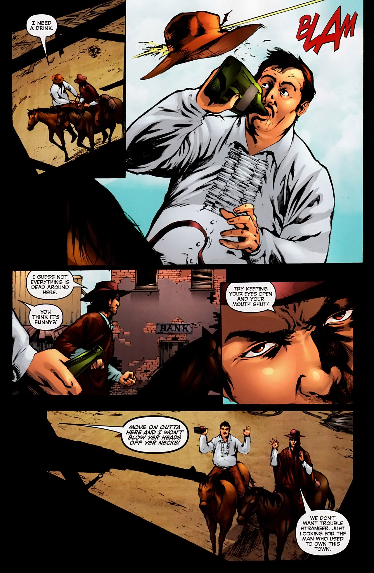 Read online The Man with No Name comic -  Issue #8 - 4