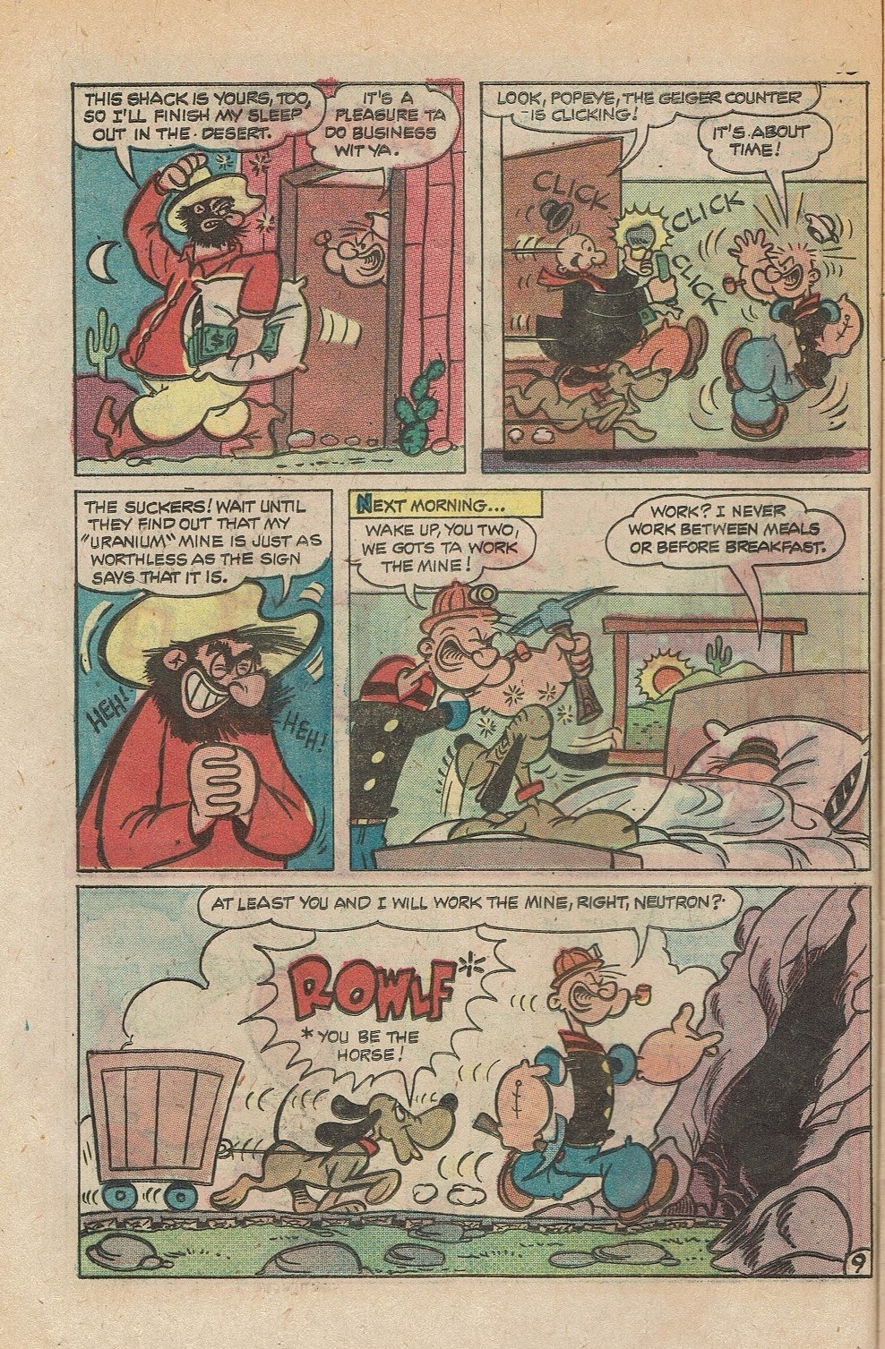 Read online Popeye (1948) comic -  Issue #128 - 12