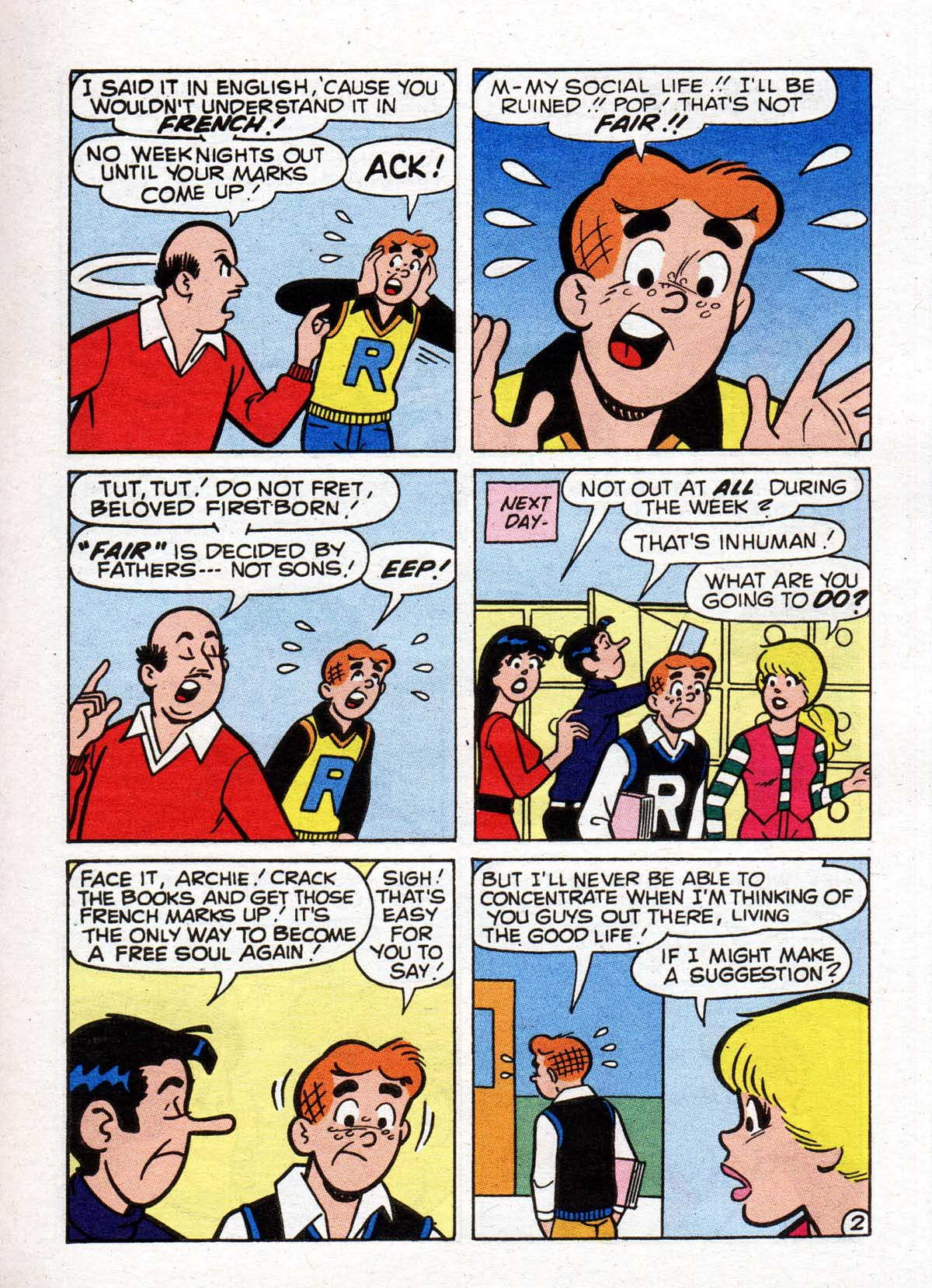 Read online Archie's Double Digest Magazine comic -  Issue #140 - 46