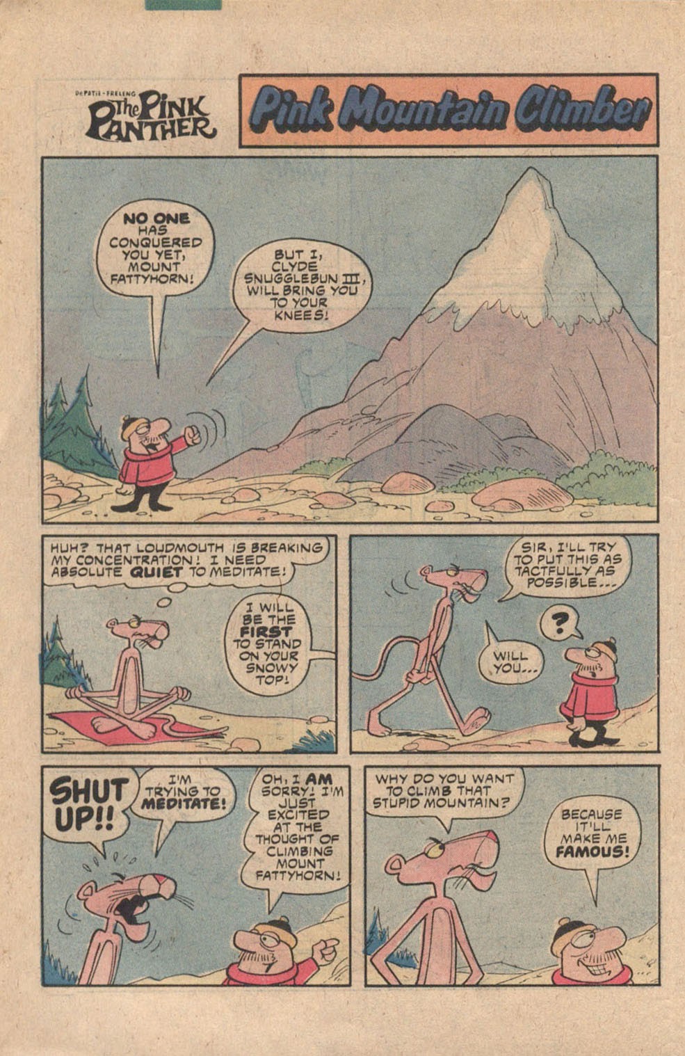 Read online The Pink Panther (1971) comic -  Issue #68 - 10