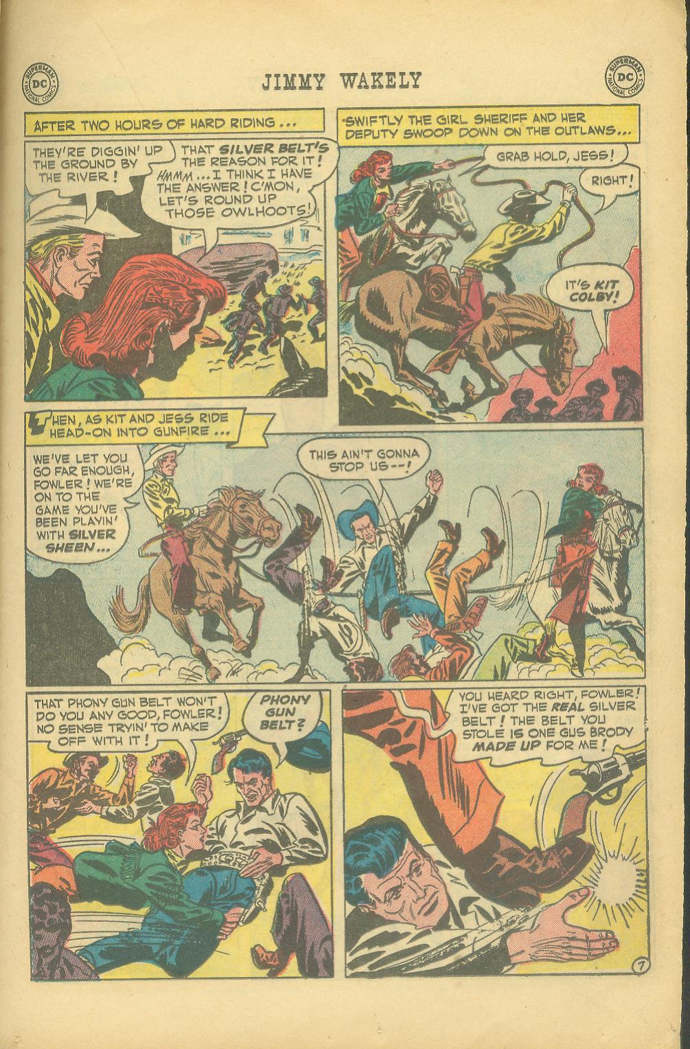 Read online Jimmy Wakely comic -  Issue #13 - 33