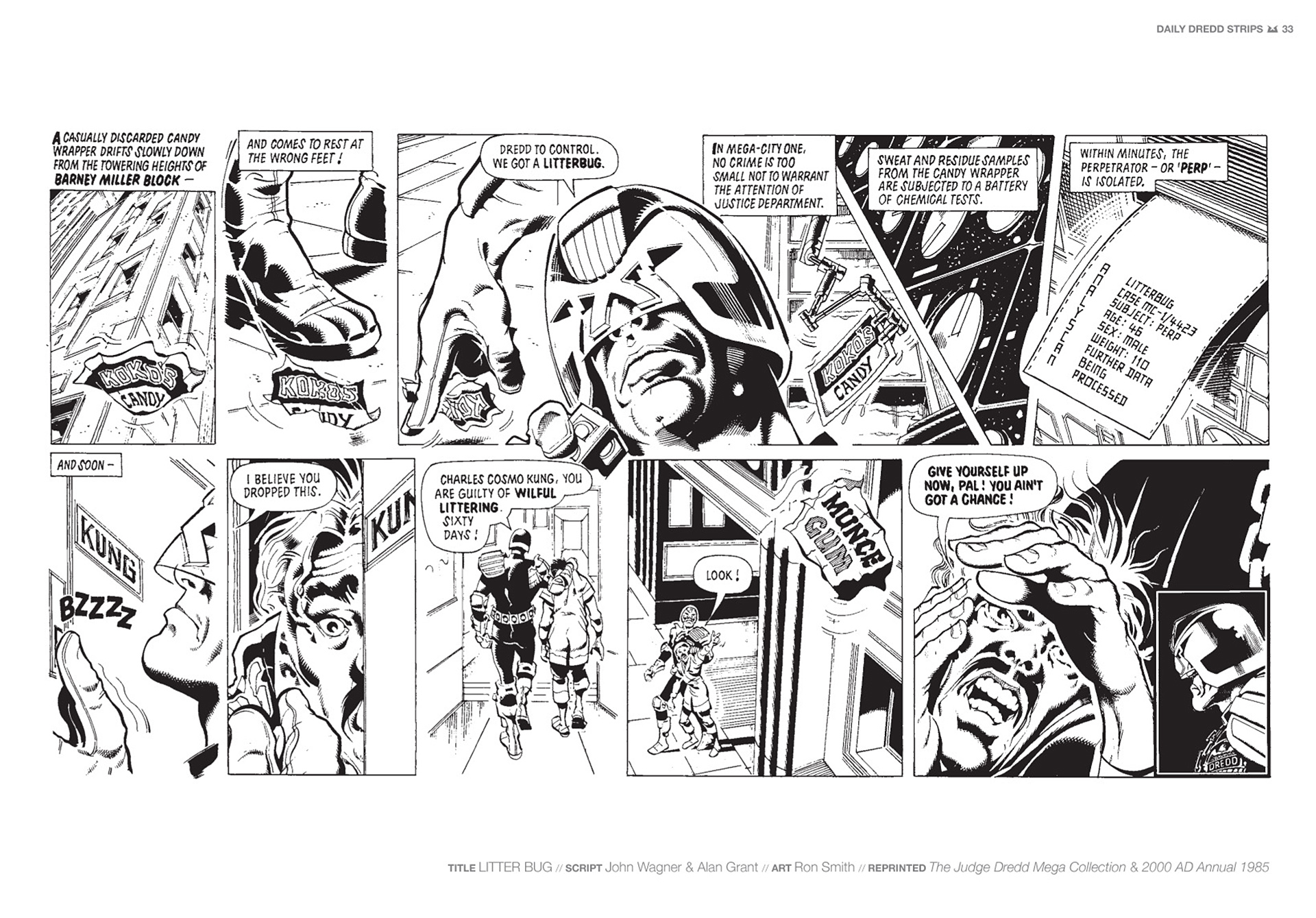 Read online Judge Dredd: The Daily Dredds comic -  Issue # TPB 1 - 36