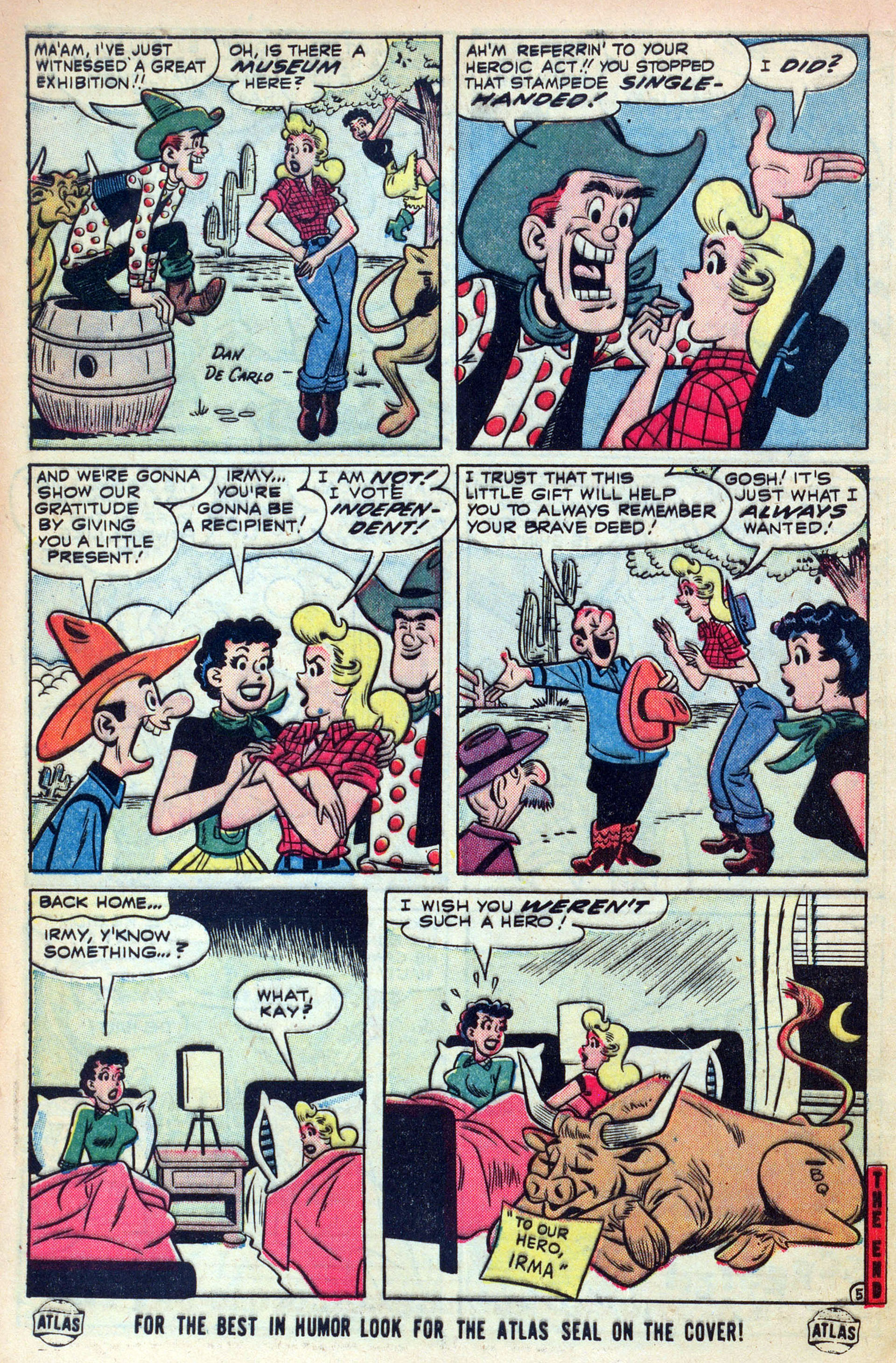 Read online My Friend Irma comic -  Issue #46 - 32