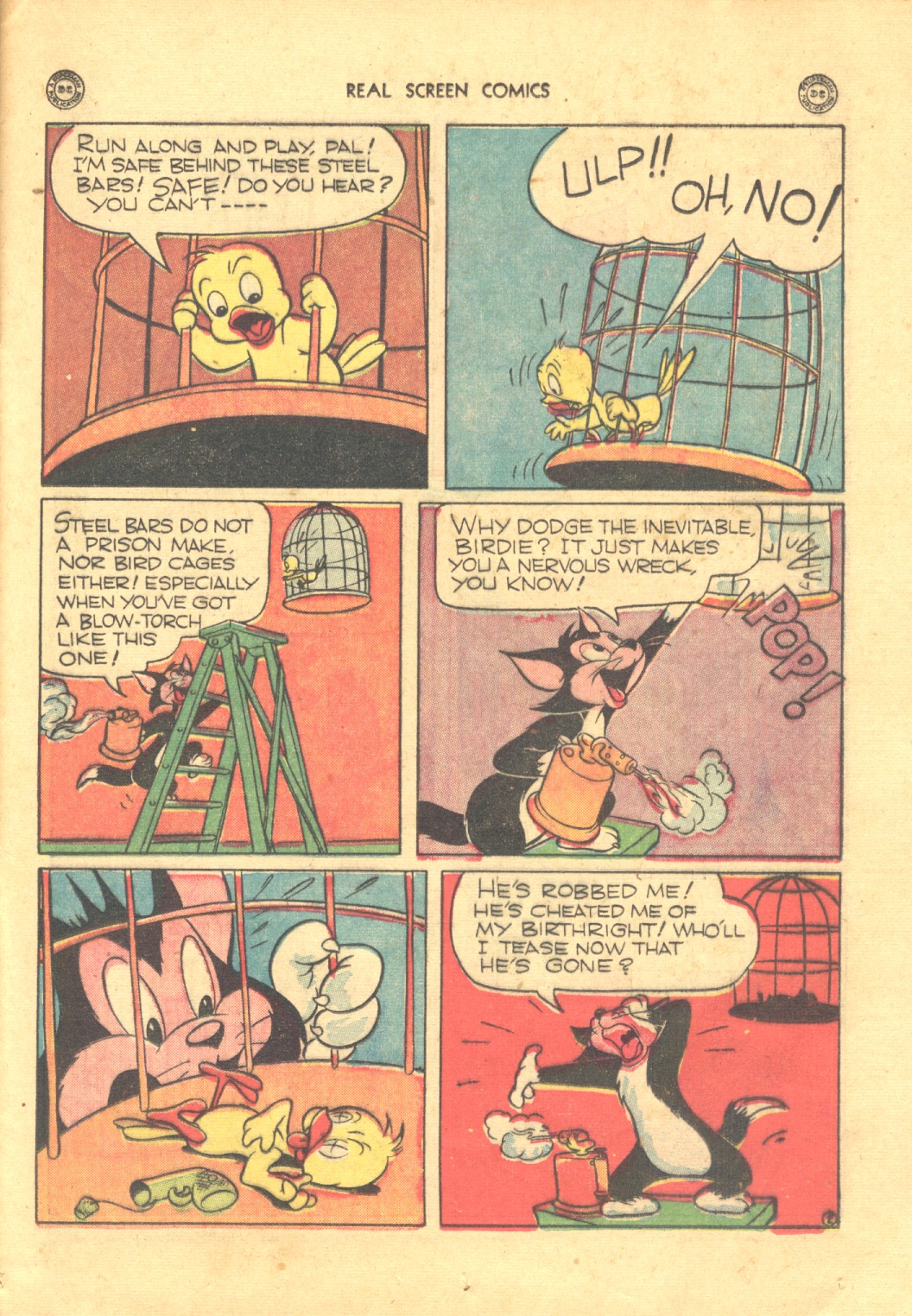 Read online Real Screen Comics comic -  Issue #7 - 35