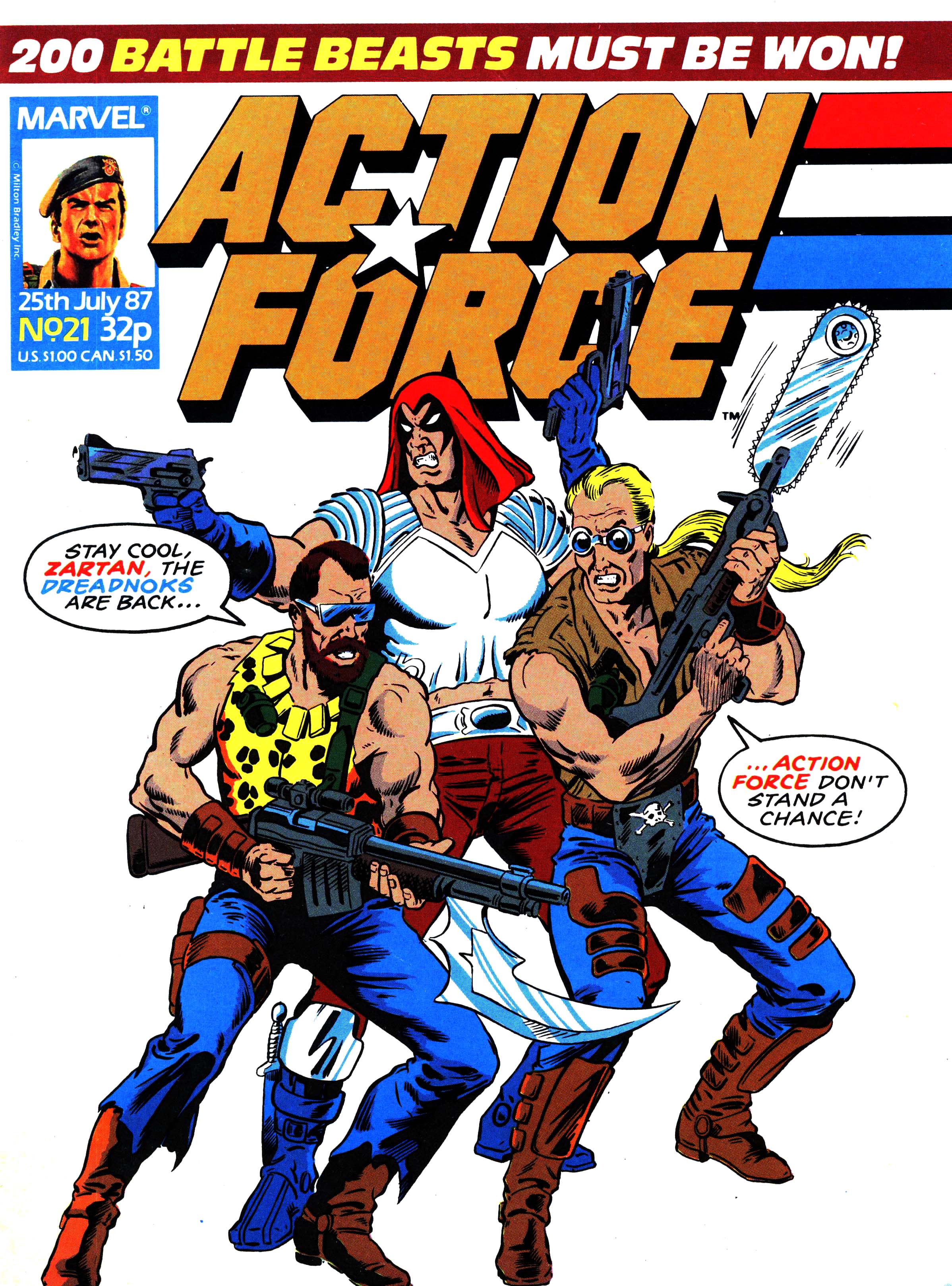Read online Action Force comic -  Issue #21 - 1