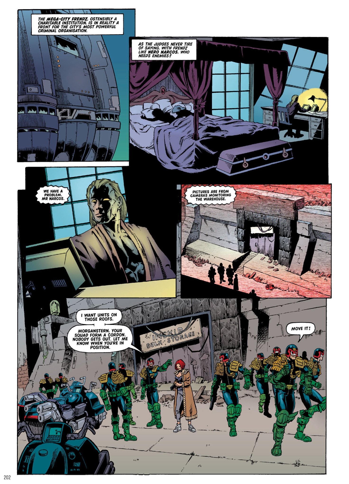 Read online Judge Dredd: The Complete Case Files comic -  Issue # TPB 30 - 204
