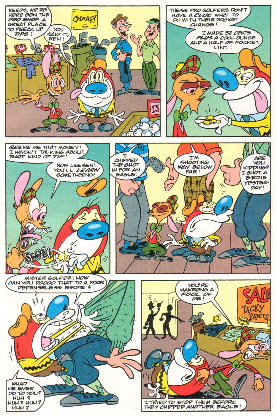 Read online The Ren and Stimpy Show Special: Four Swerks comic -  Issue # Full - 5