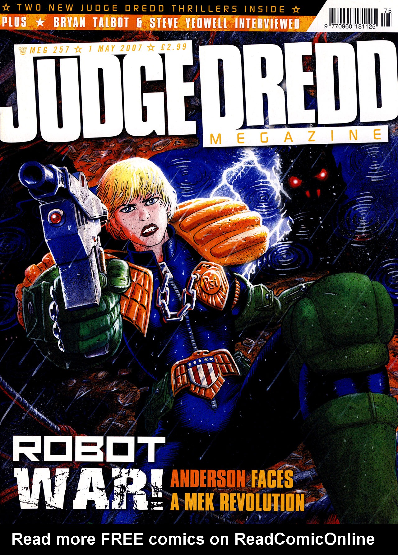 Read online Judge Dredd Megazine (Vol. 5) comic -  Issue #257 - 1