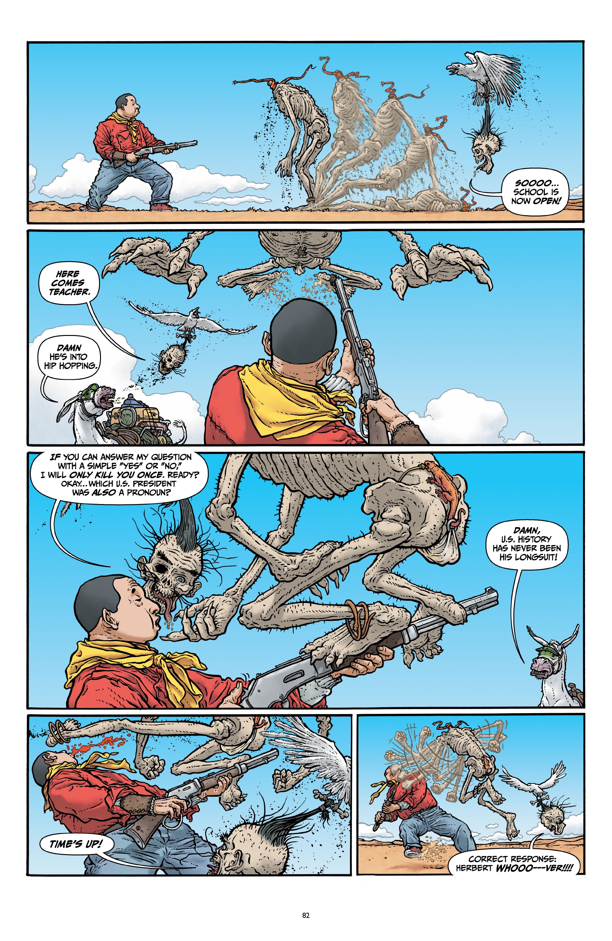 Read online Shaolin Cowboy comic -  Issue # _Start Trek (Part 1) - 61