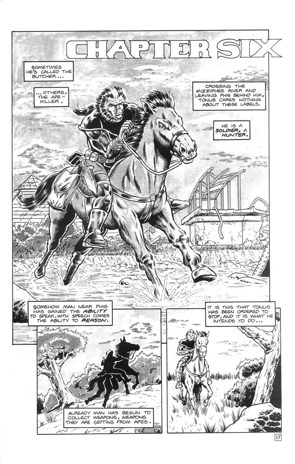 Read online Planet of the Apes: Blood of the Apes comic -  Issue #2 - 20