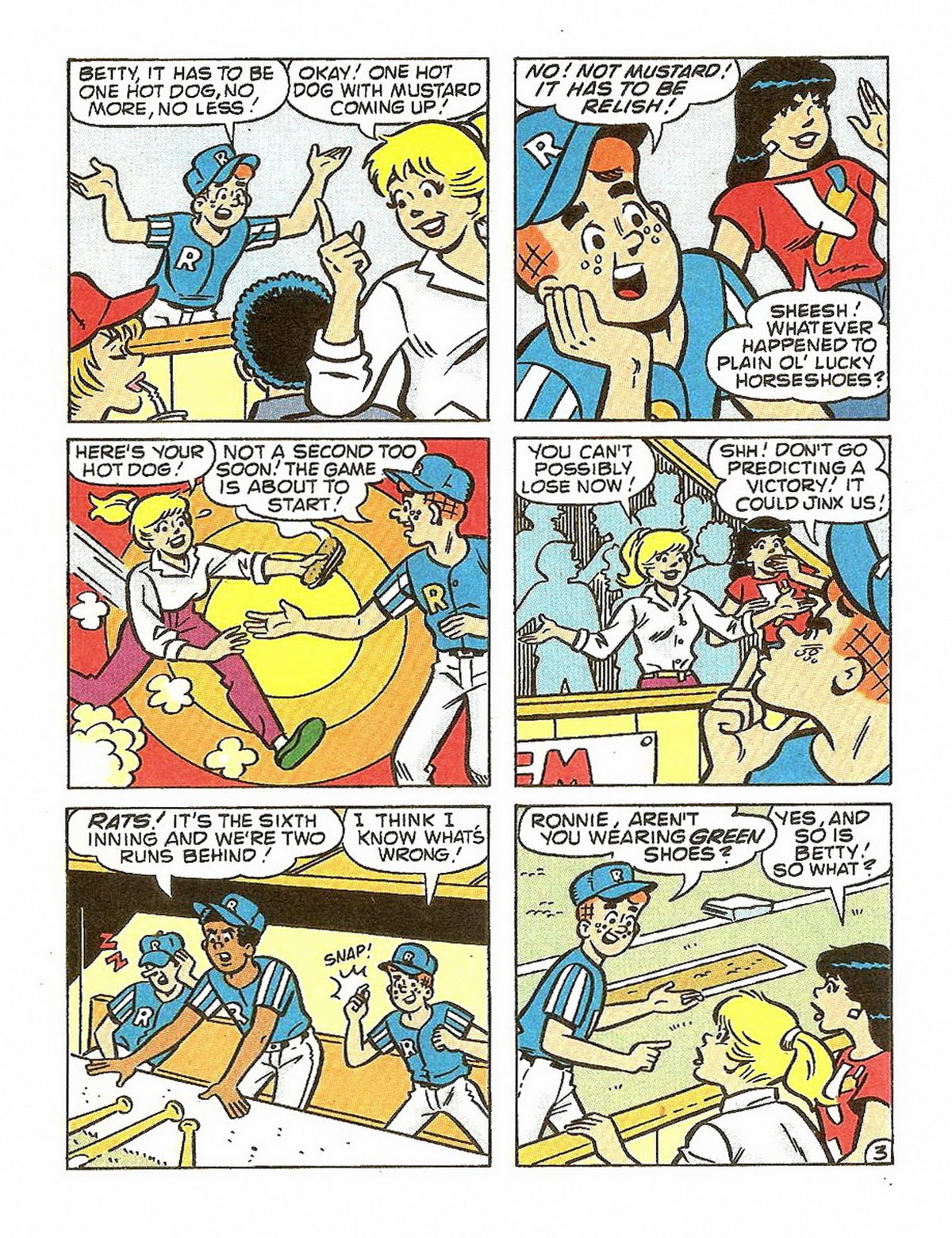 Read online Archie's Double Digest Magazine comic -  Issue #109 - 165