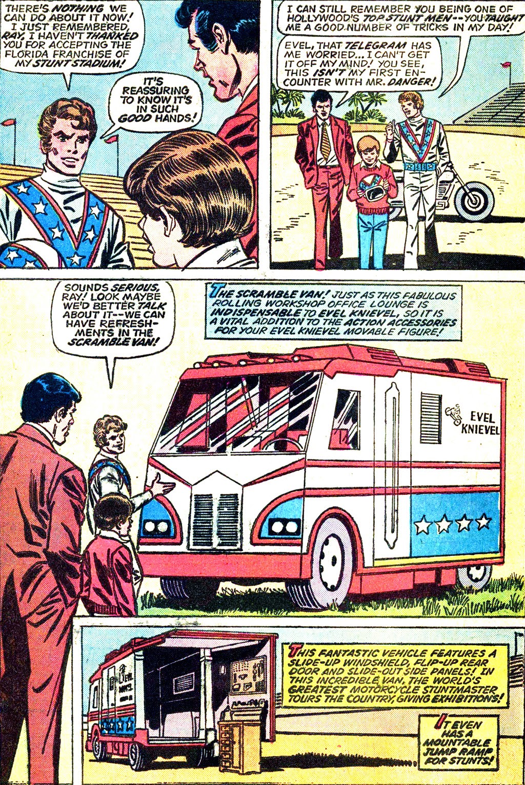 Read online Evel Knievel comic -  Issue # Full - 6