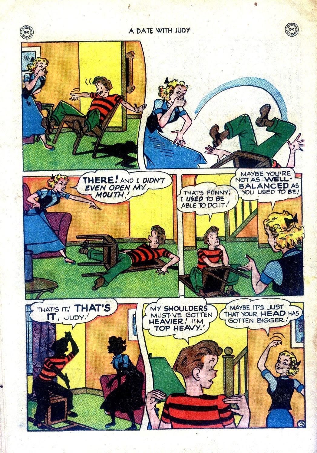 Read online A Date with Judy comic -  Issue #13 - 32