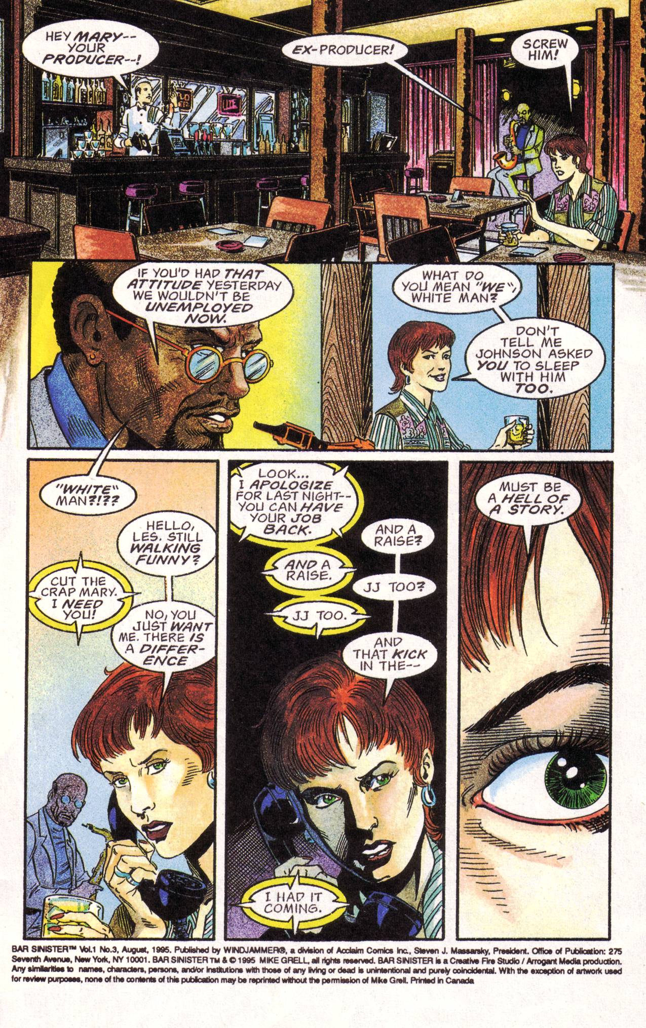 Read online Bar Sinister comic -  Issue #3 - 3