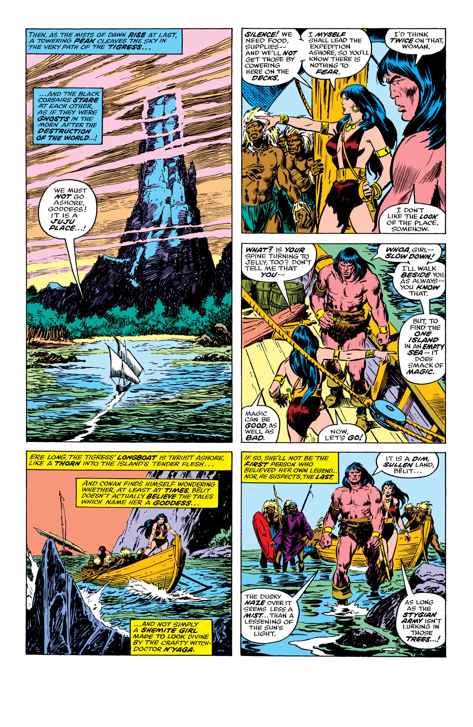Read online Conan the Barbarian Epic Collection: The Original Marvel Years - Of Once and Future Kings comic -  Issue # TPB (Part 2) - 3