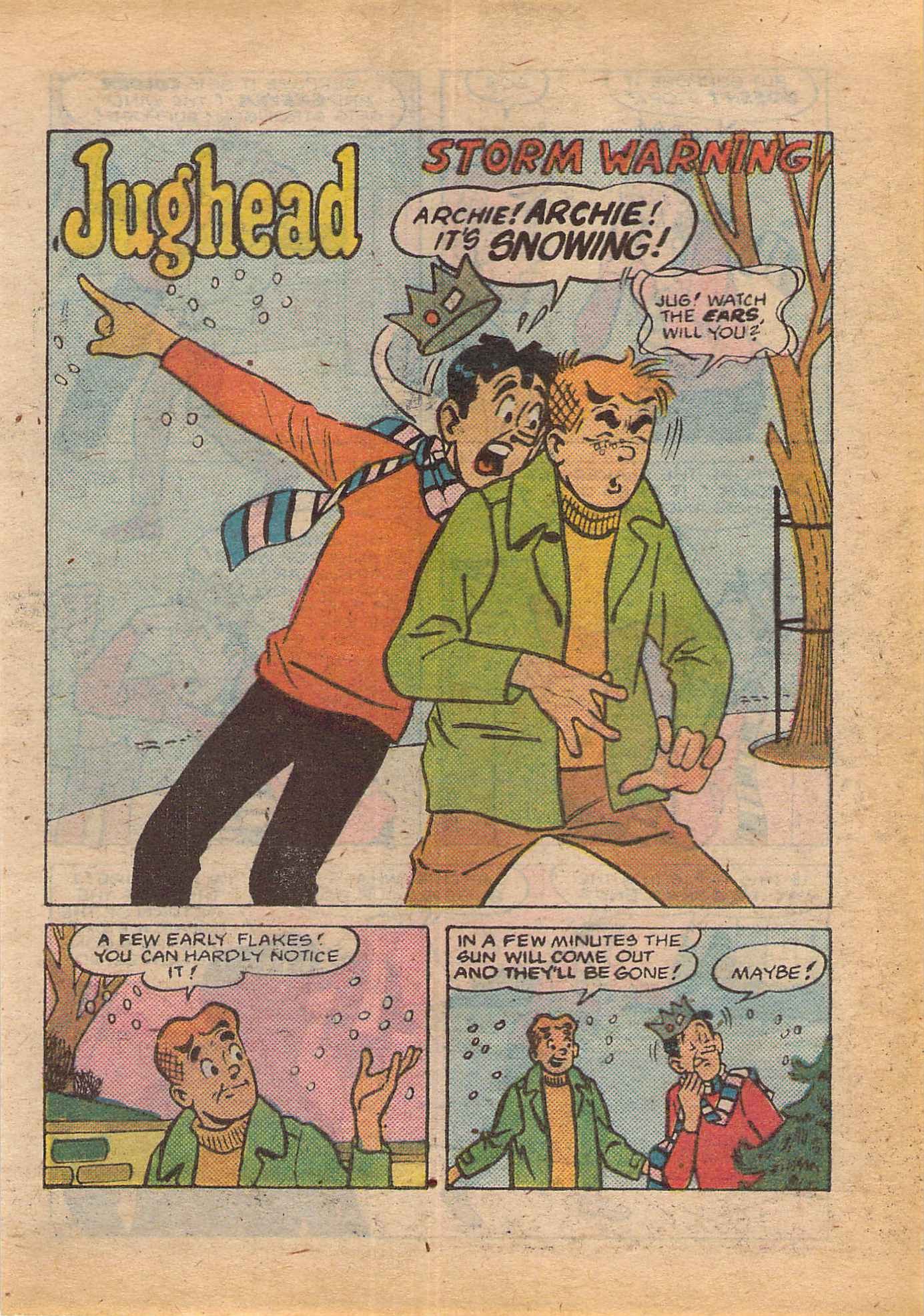 Read online Archie's Double Digest Magazine comic -  Issue #34 - 137