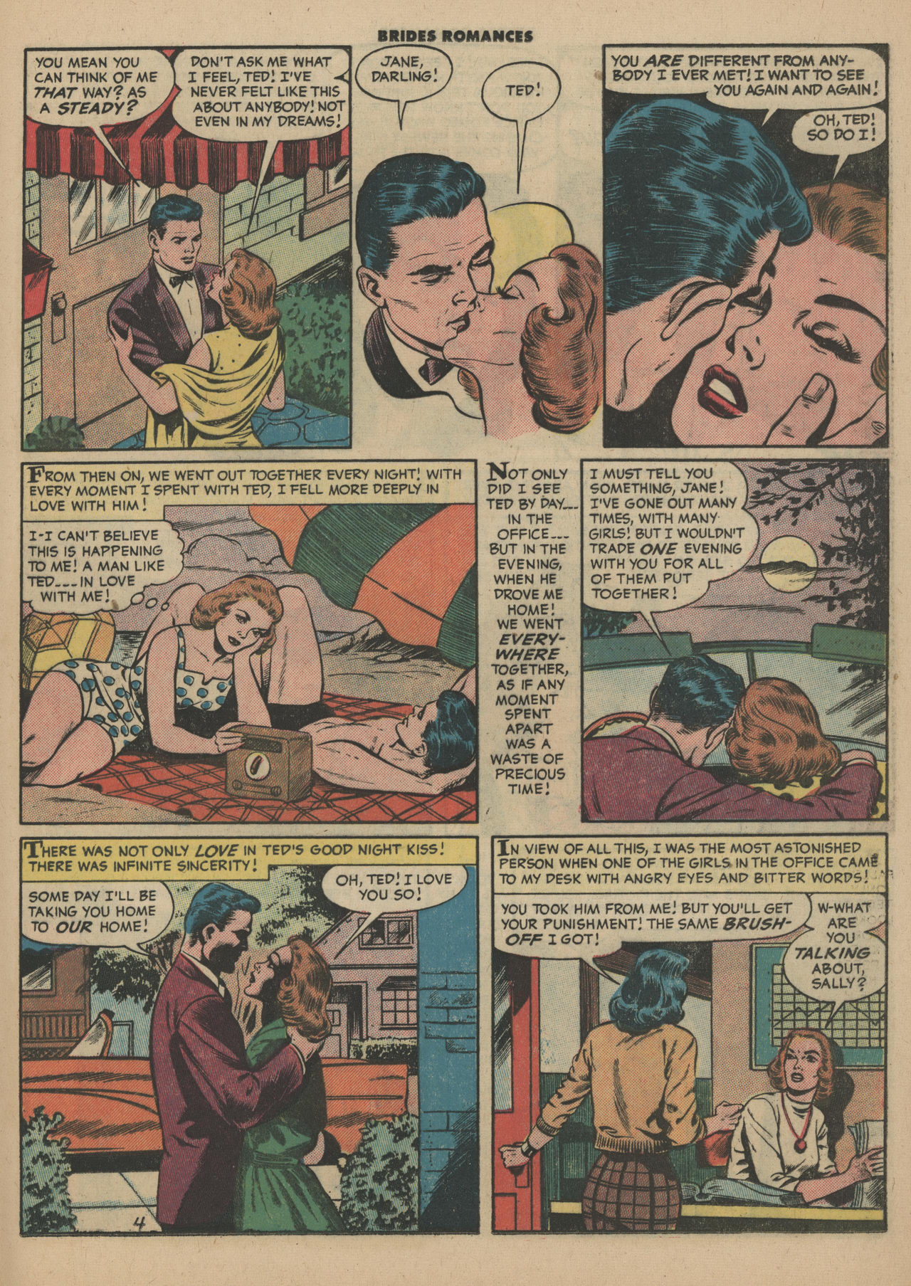 Read online Brides Romances comic -  Issue #21 - 21
