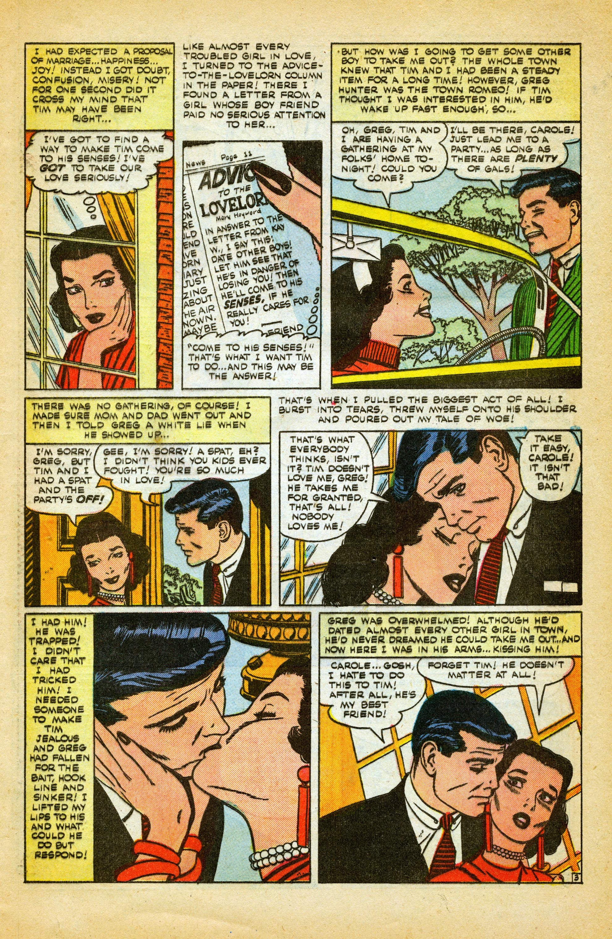 Read online Love Romances comic -  Issue #54 - 5