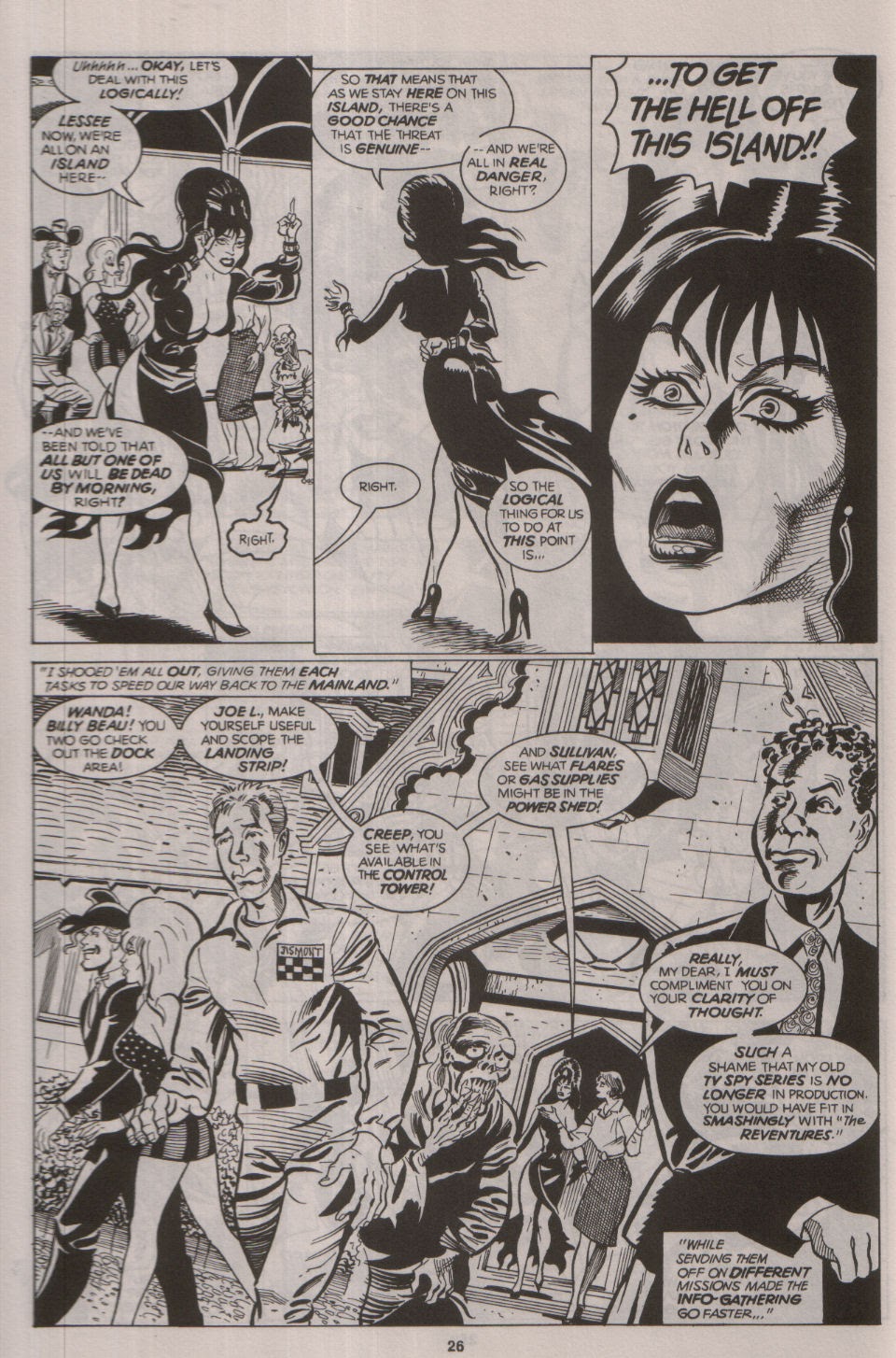 Read online Elvira, Mistress of the Dark comic -  Issue #19 - 24
