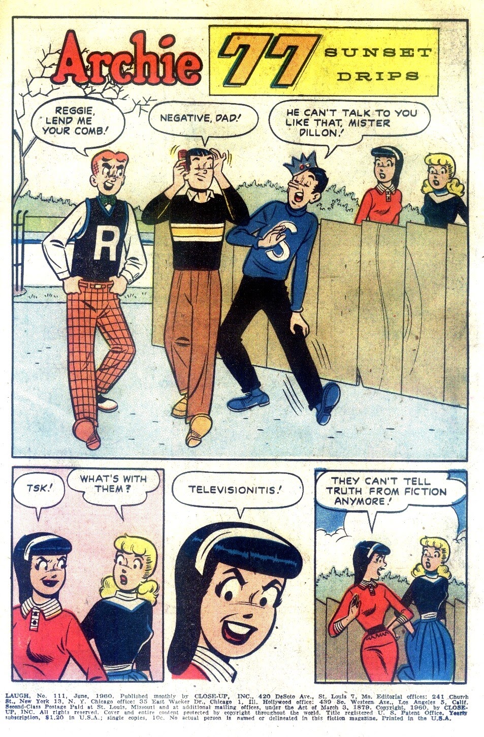 Read online Laugh (Comics) comic -  Issue #111 - 3