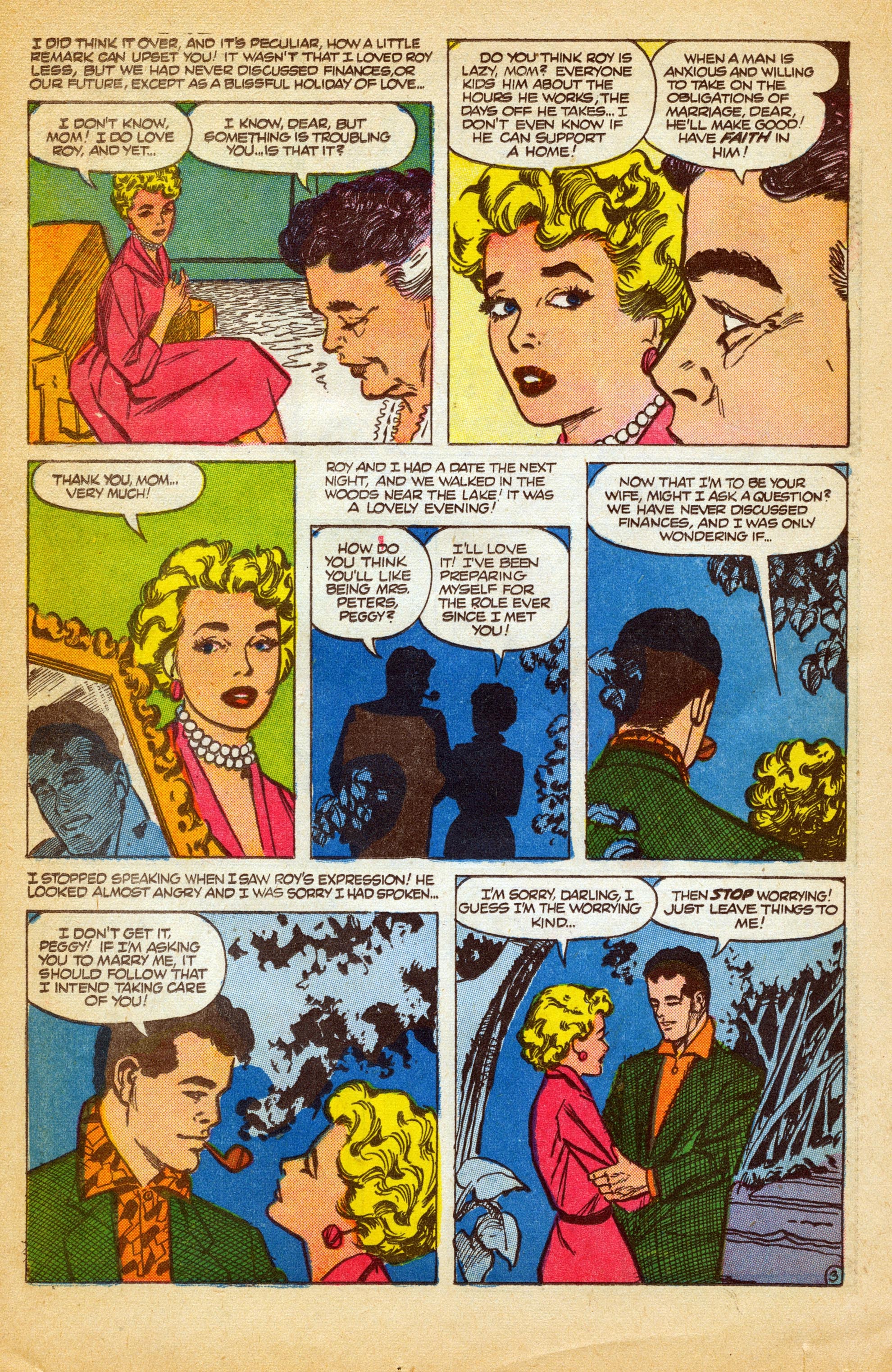 Read online Love Romances comic -  Issue #54 - 22