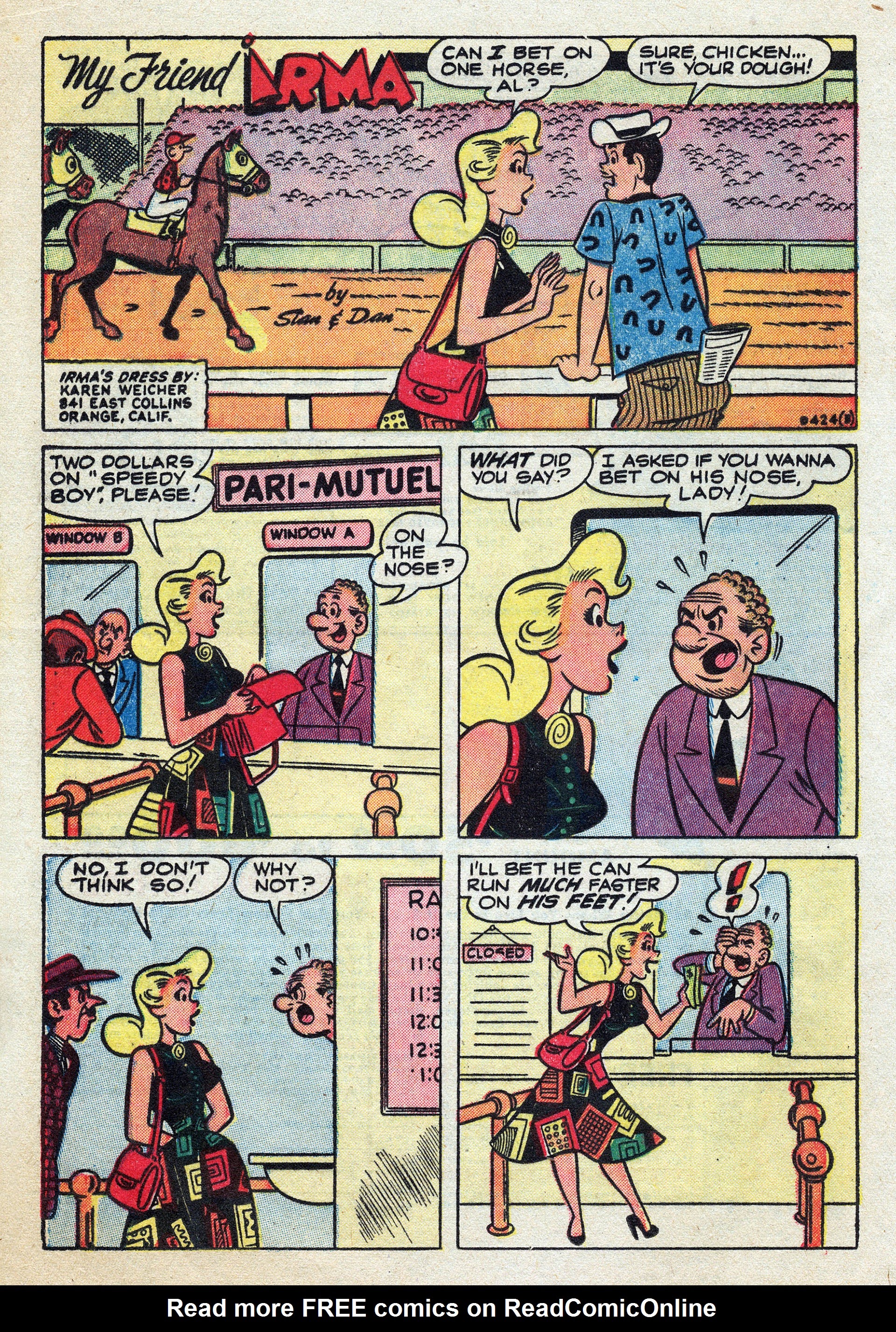 Read online My Friend Irma comic -  Issue #38 - 16