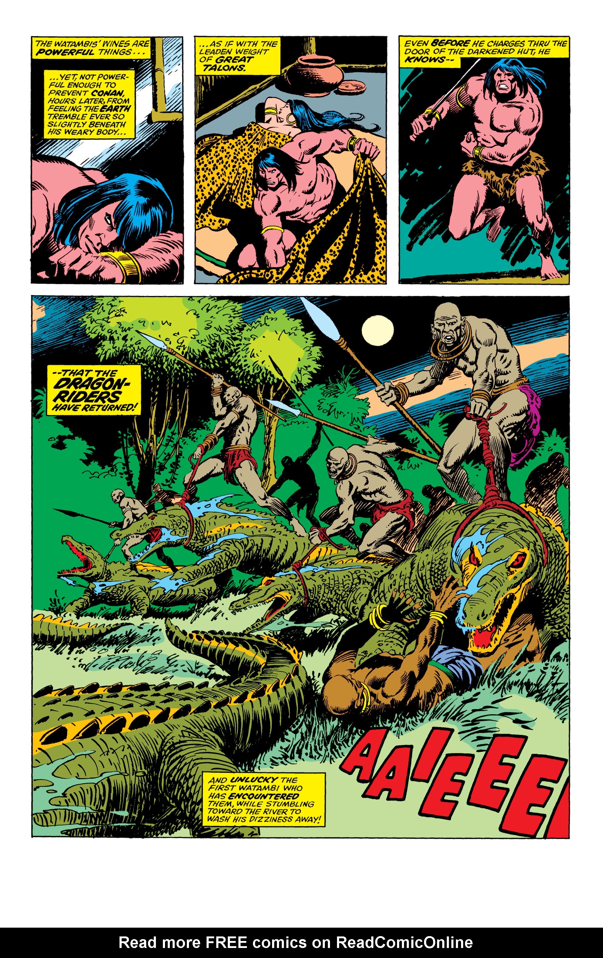 Read online Conan the Barbarian Epic Collection: The Original Marvel Years - Of Once and Future Kings comic -  Issue # TPB (Part 1) - 18