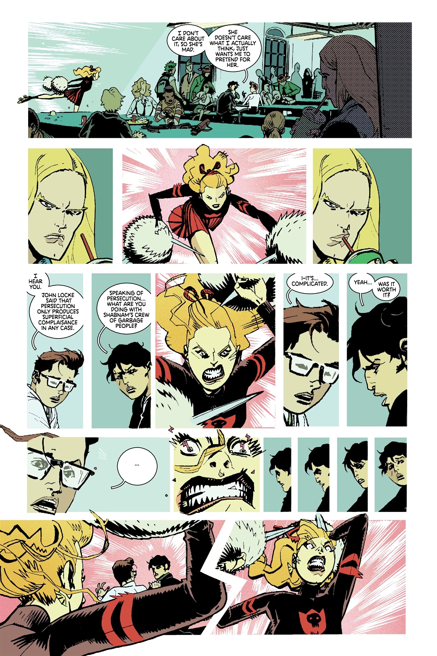 Read online Deadly Class comic -  Issue # _Deluxe Edition Teen Age Riot (Part 2) - 92