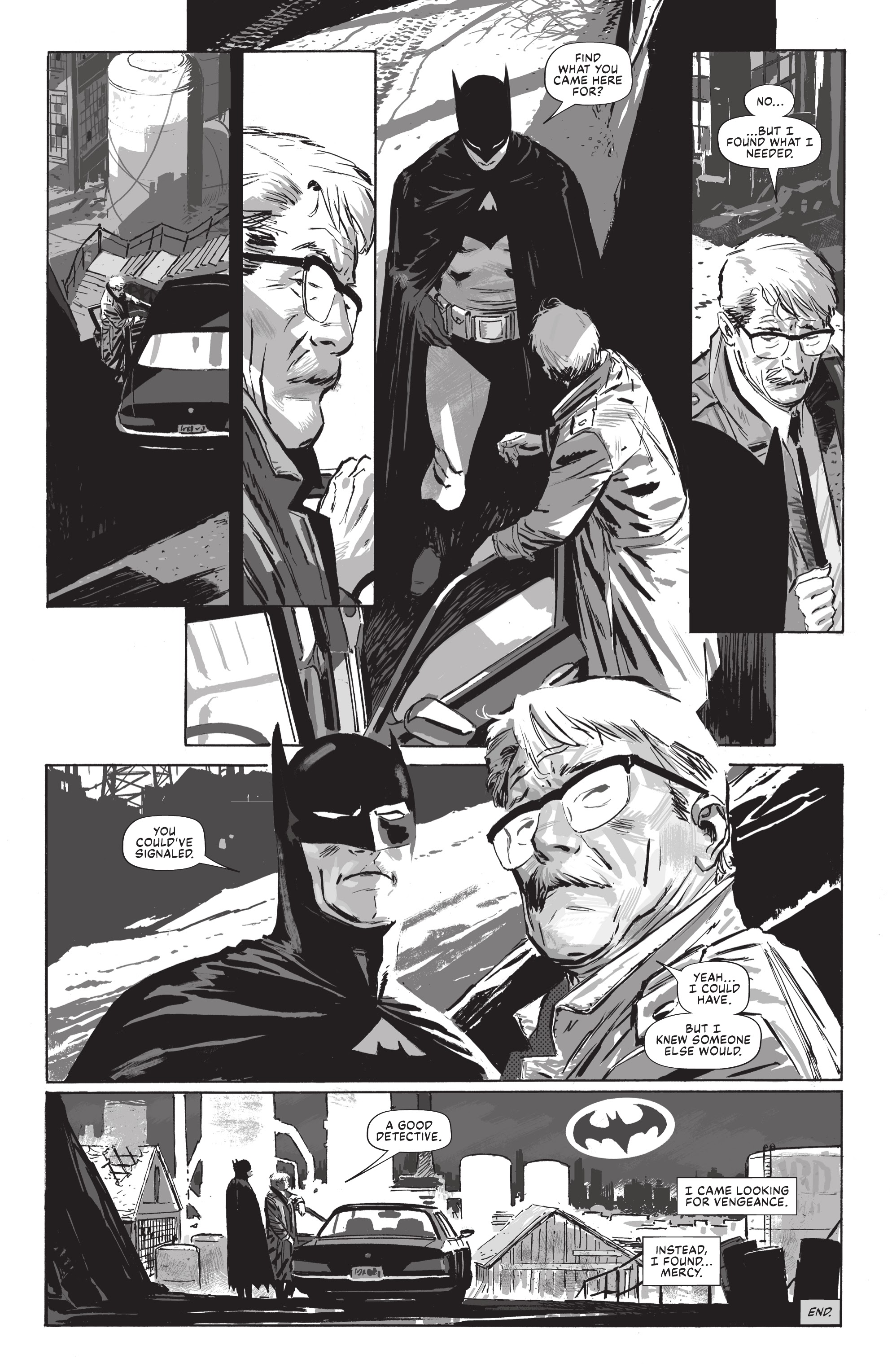 Read online Batman Black & White comic -  Issue #5 - 22