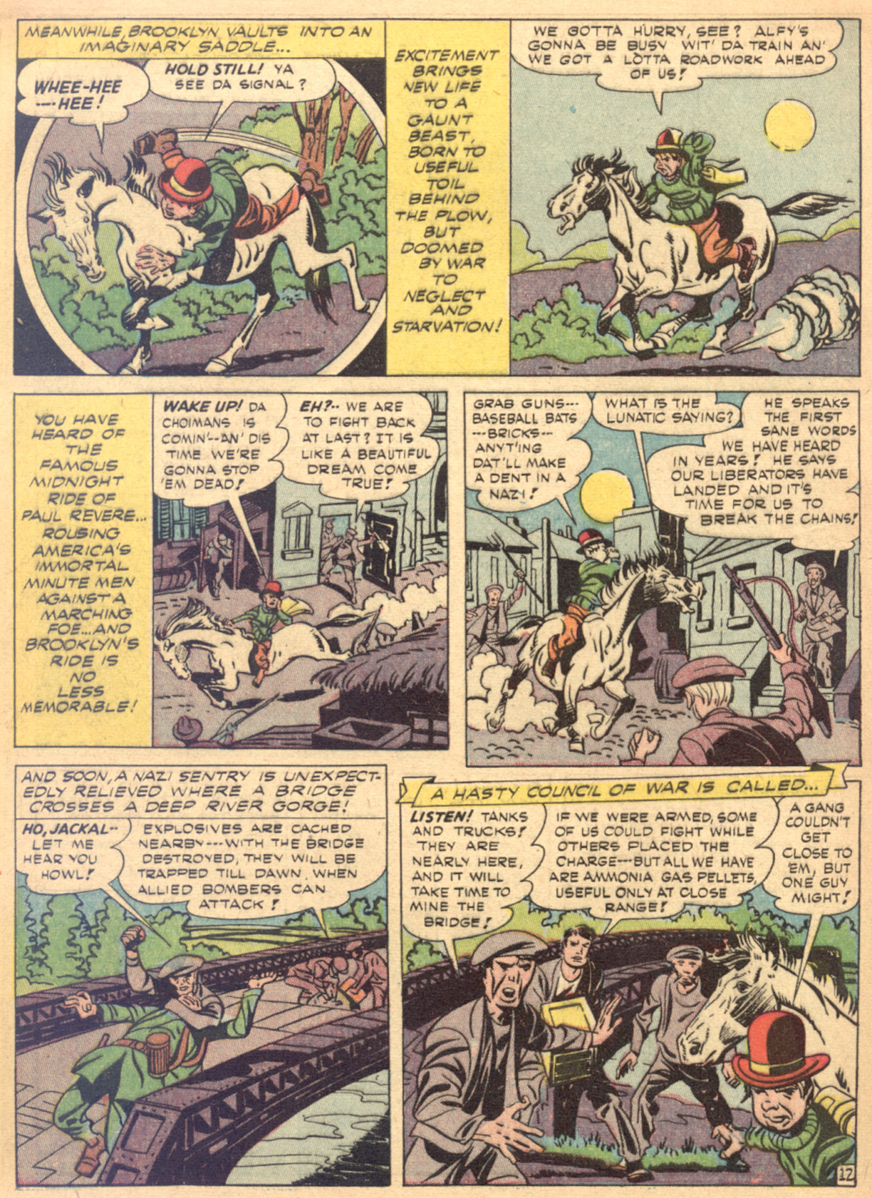 Read online Boy Commandos comic -  Issue #4 - 14