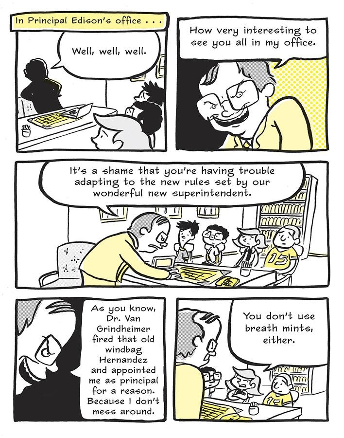Read online Lunch Lady and the Schoolwide Scuffle comic -  Issue # TPB - 12