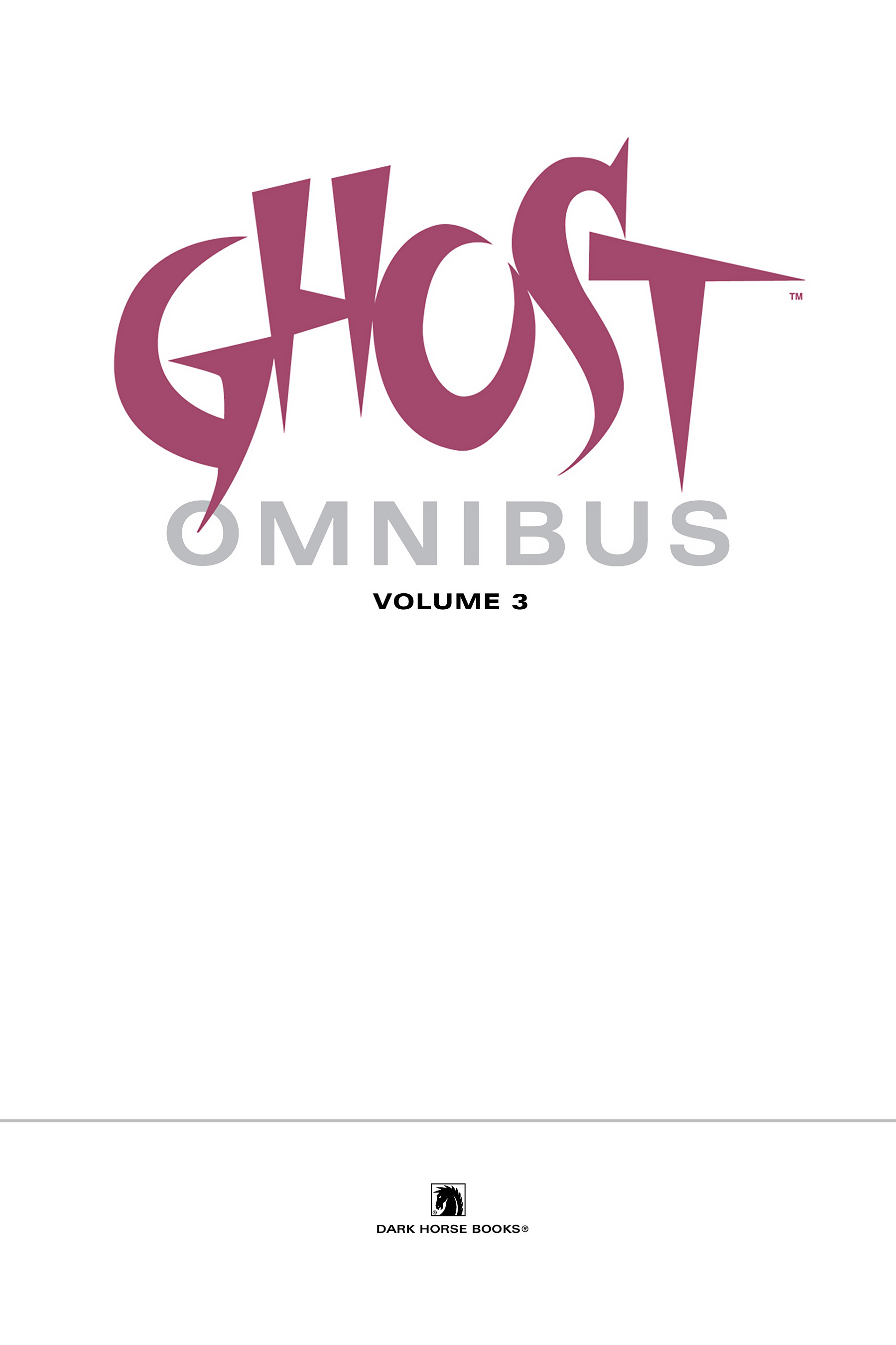 Read online Ghost Omnibus comic -  Issue # TPB 3 (Part 1) - 4