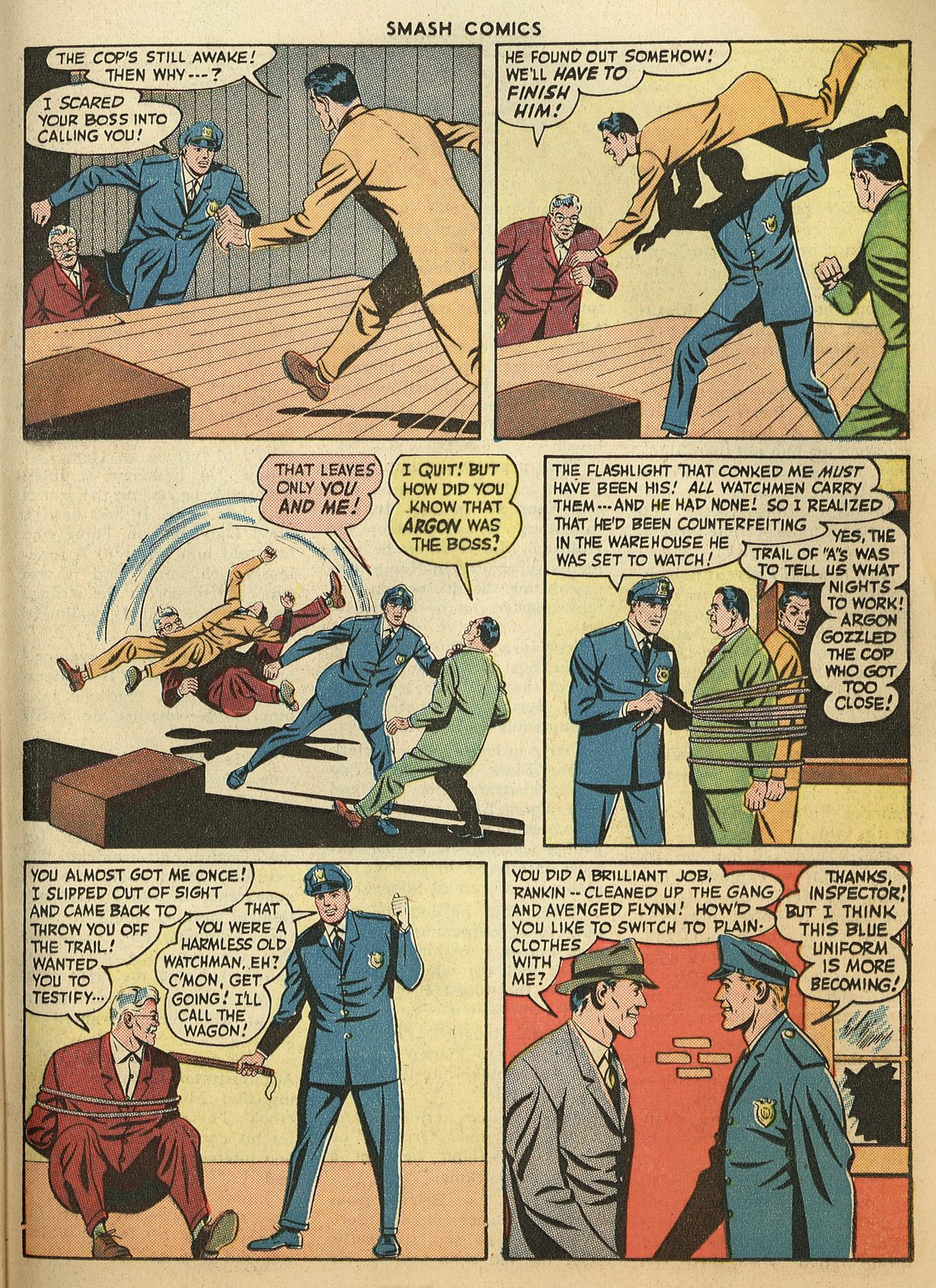 Read online Smash Comics comic -  Issue #66 - 41