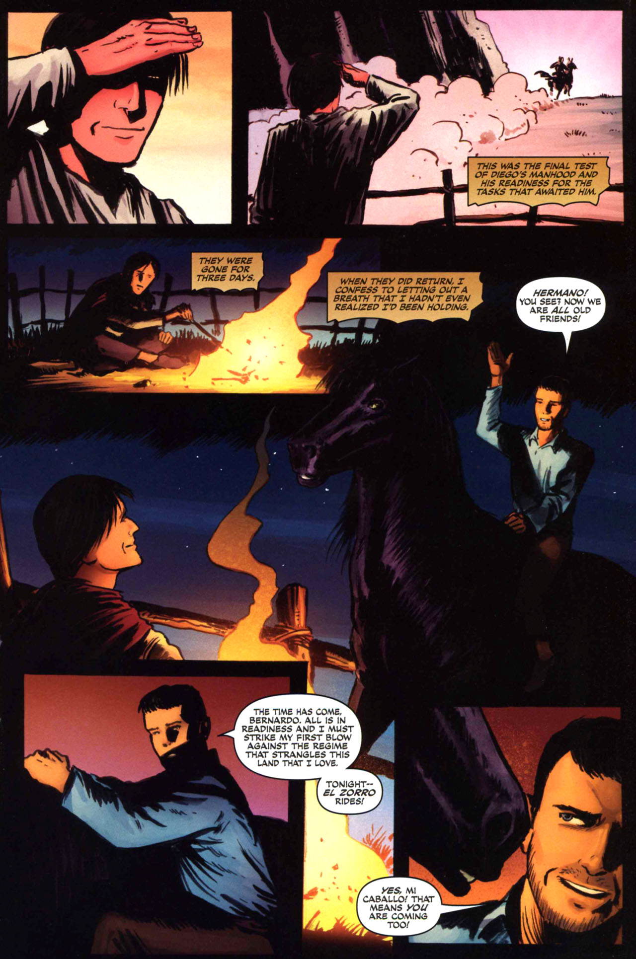 Read online Zorro (2008) comic -  Issue #7 - 7