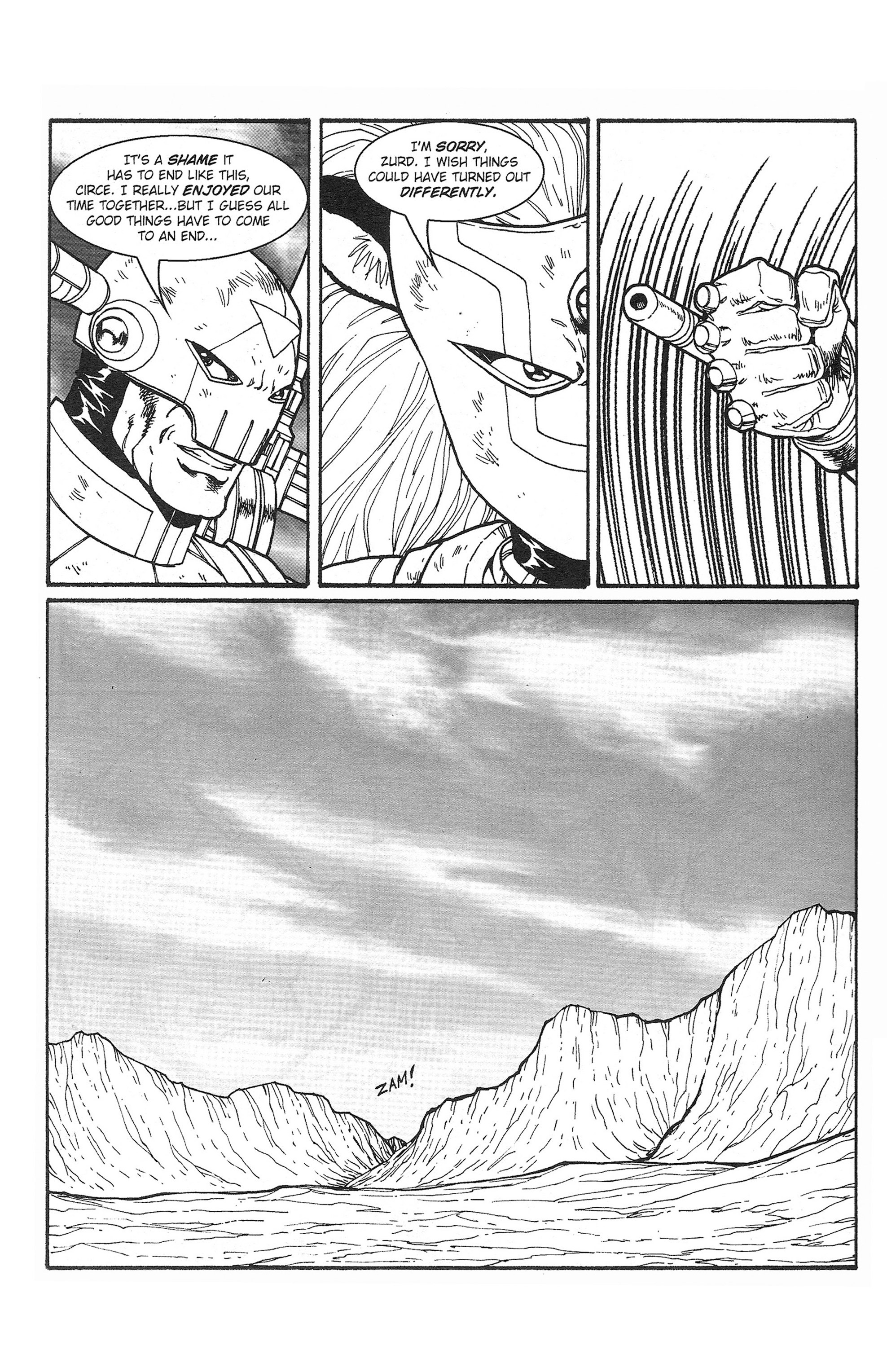 Read online Ninjas vs. Aliens comic -  Issue #1 - 23