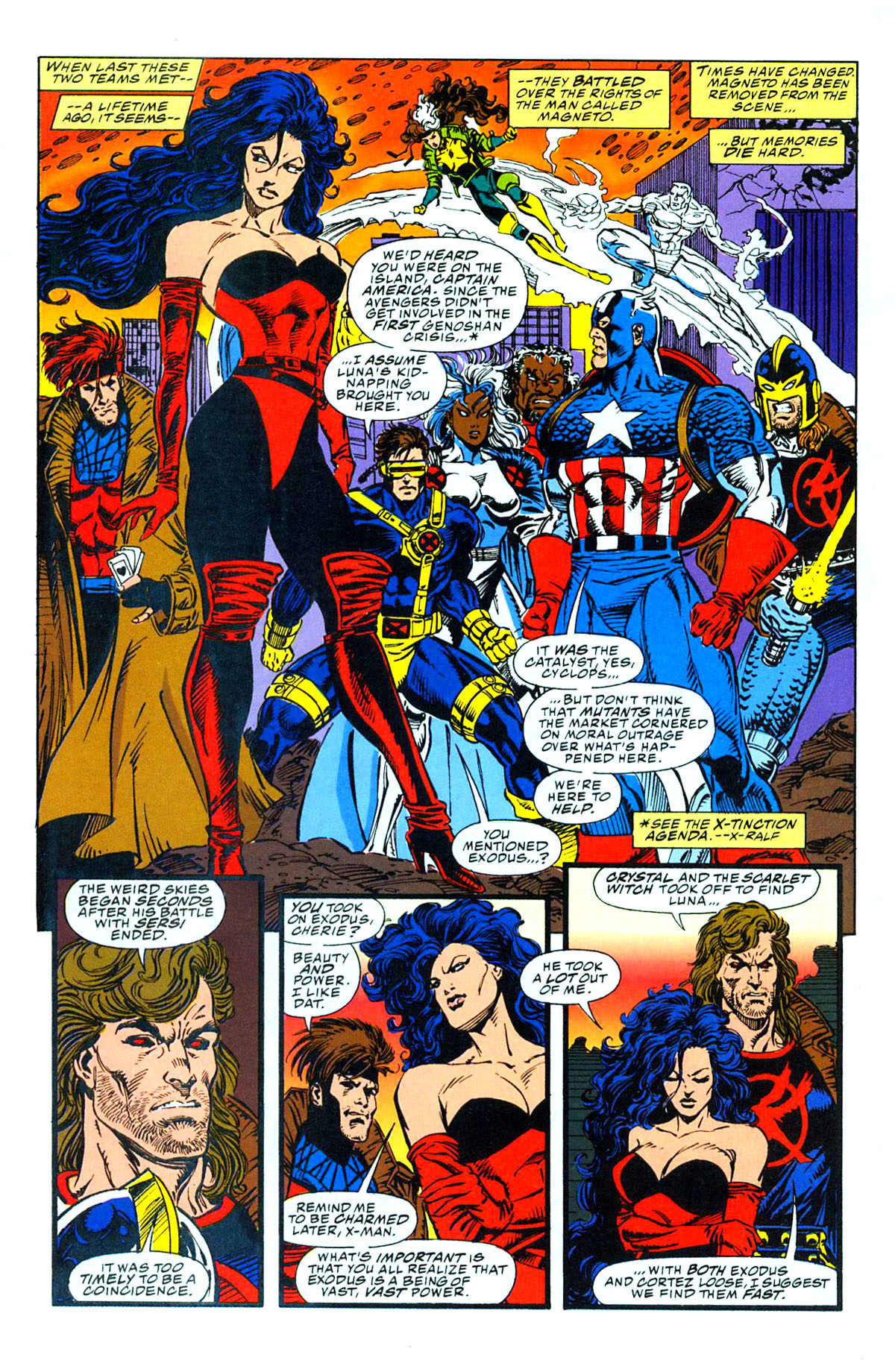 Read online Avengers/X-Men: Bloodties comic -  Issue # TPB - 99