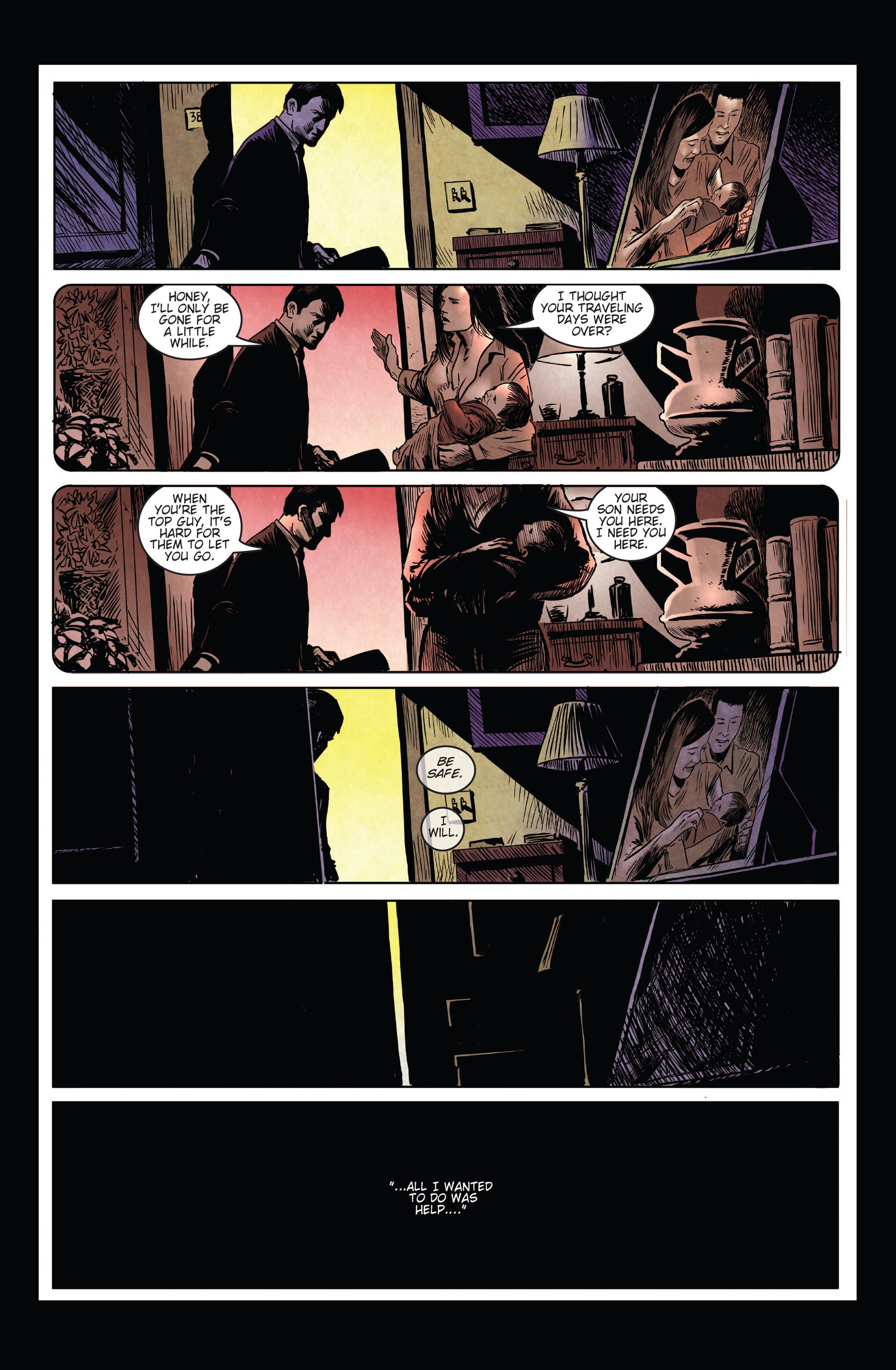 Read online Left On Mission comic -  Issue #1 - 5