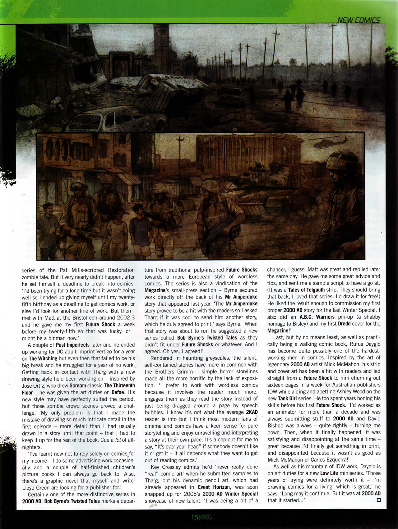 Read online Judge Dredd Megazine (Vol. 5) comic -  Issue #263 - 15