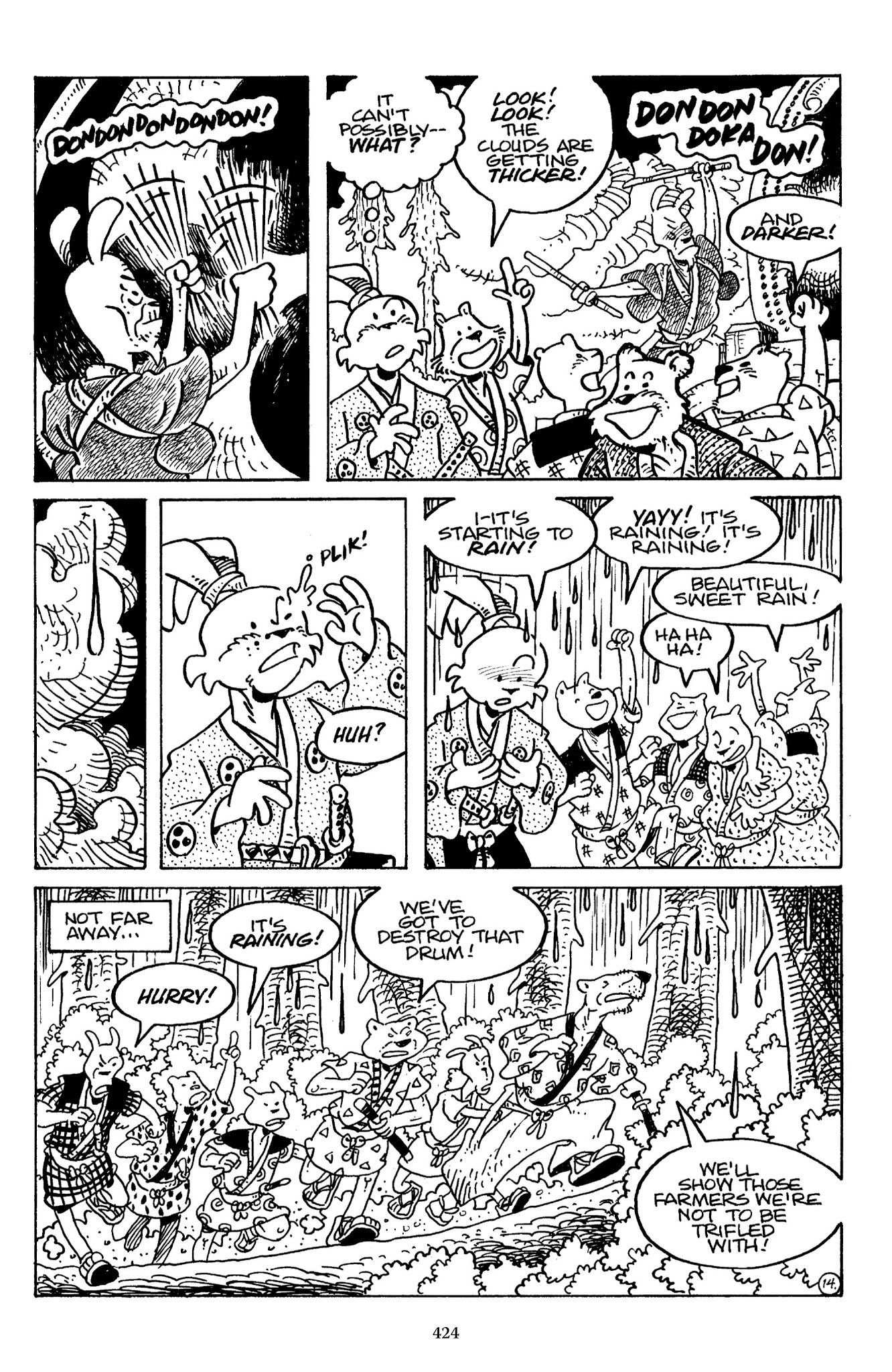 Read online The Usagi Yojimbo Saga comic -  Issue # TPB 7 - 417
