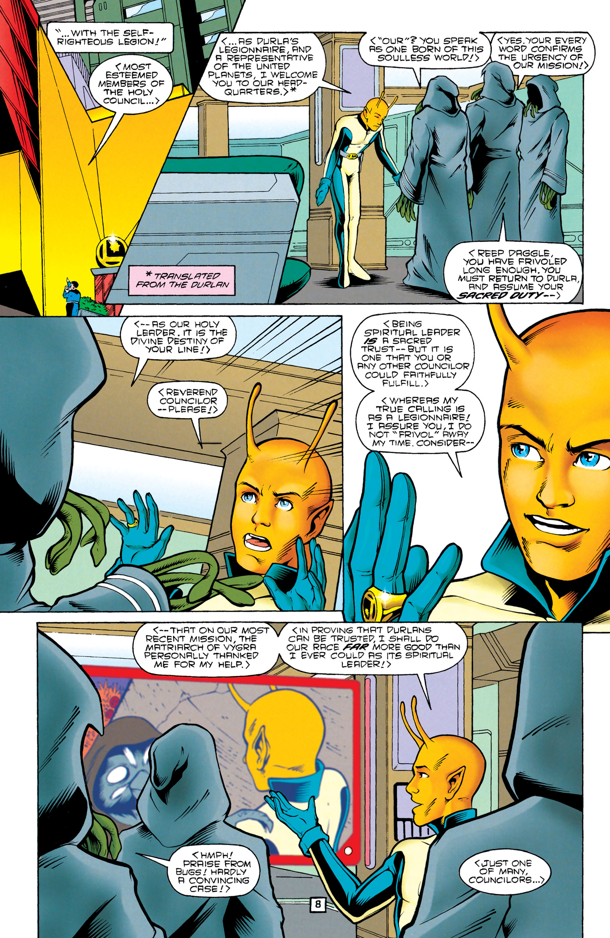 Read online Legionnaires comic -  Issue #46 - 9