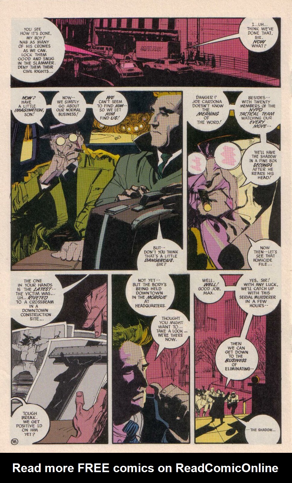 Read online The Shadow (1987) comic -  Issue #2 - 19