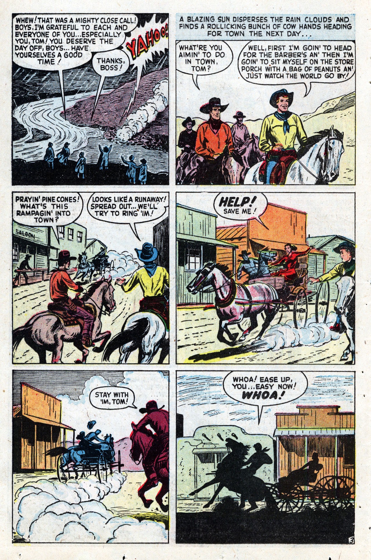 Read online Whip Wilson comic -  Issue #10 - 34