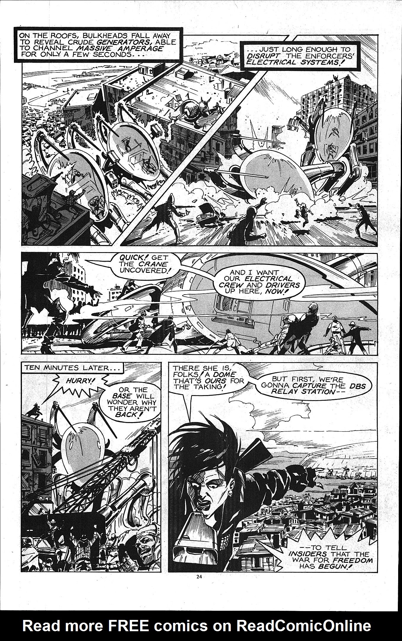 Read online MICRA: Mind Controlled Remote Automaton comic -  Issue #4 - 26