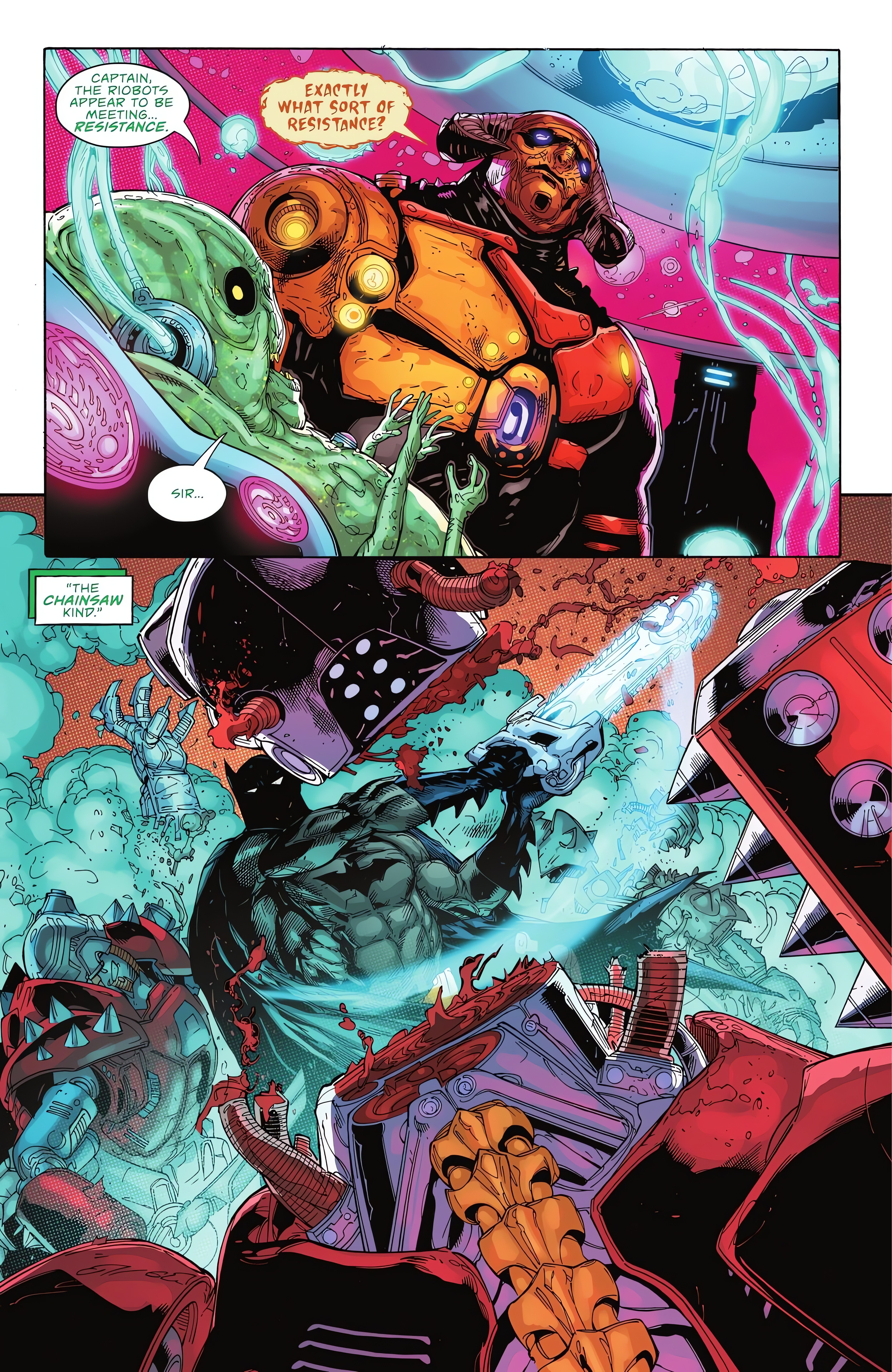 Read online Batman Off-World comic -  Issue #1 - 9