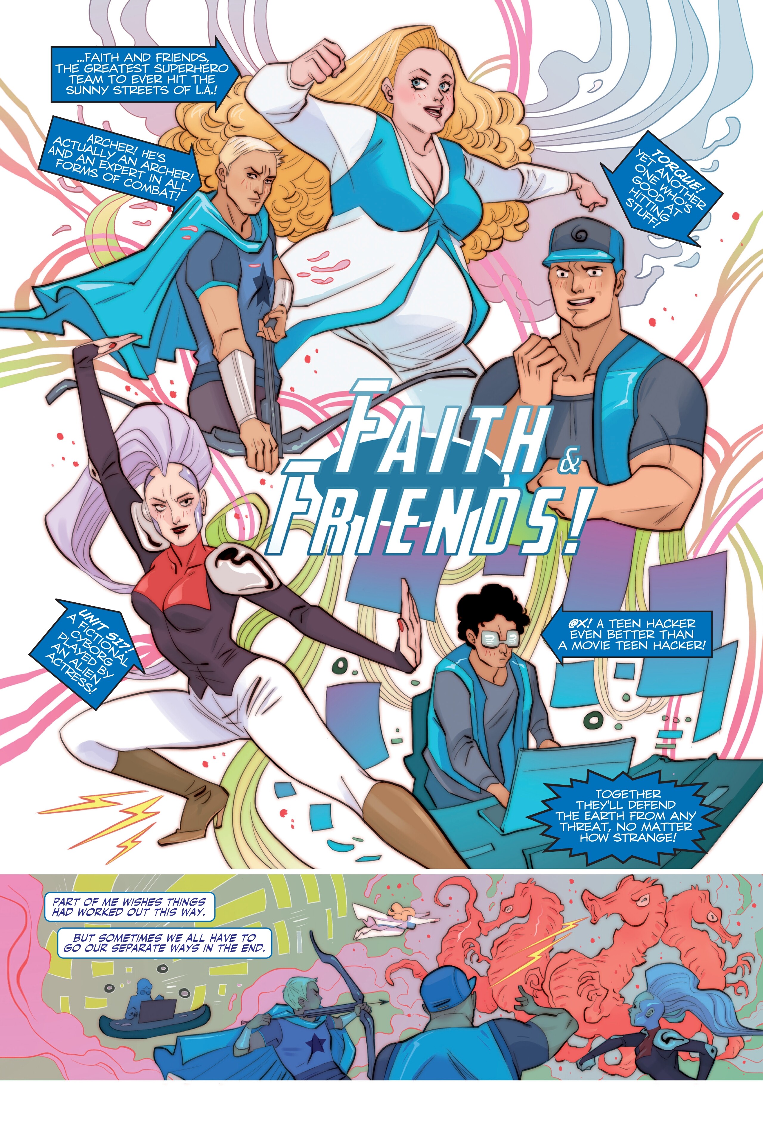 Read online Faith Deluxe Edition comic -  Issue # TPB (Part 2) - 4