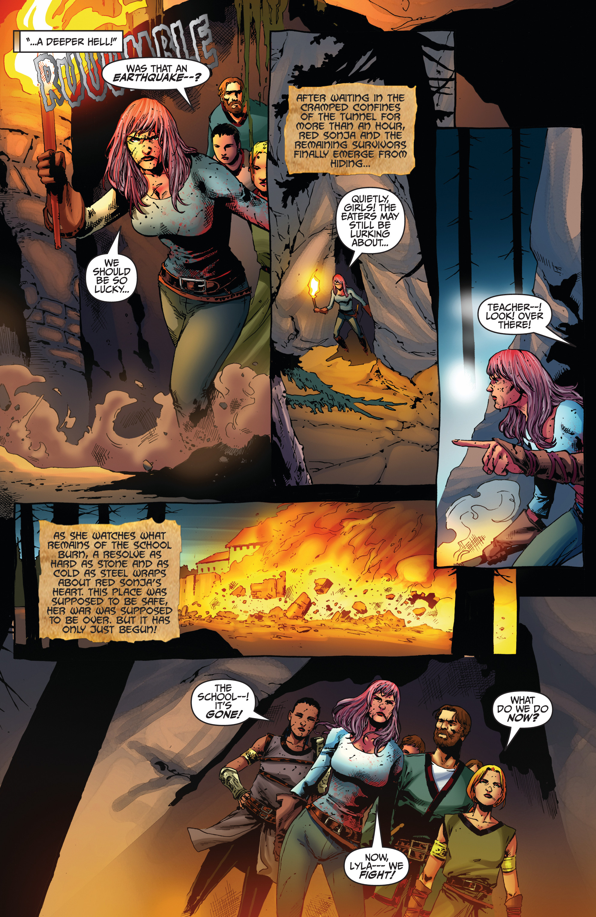 Read online Red Sonja: Vulture's Circle comic -  Issue # _TPB - 49