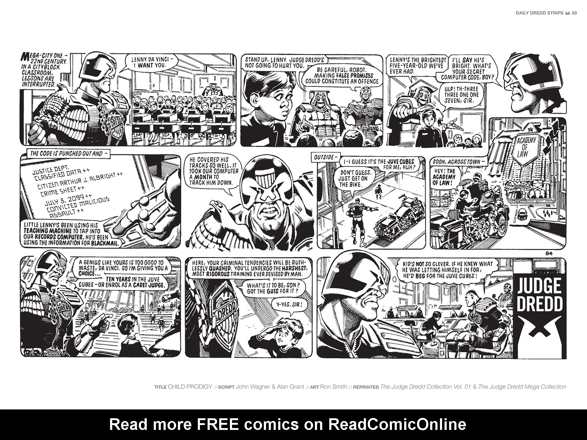 Read online Judge Dredd: The Daily Dredds comic -  Issue # TPB 1 - 92